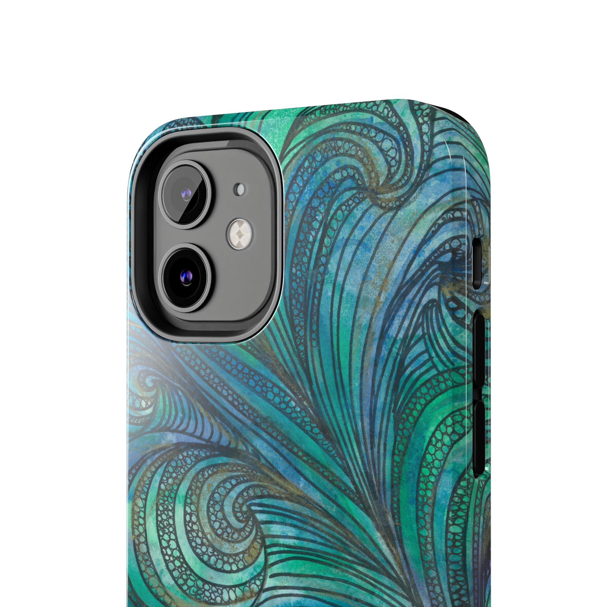 Tough Phone Case - All iPhones and Samsung Galaxys - Exciting Abstract Design #71 Call Of The Sea