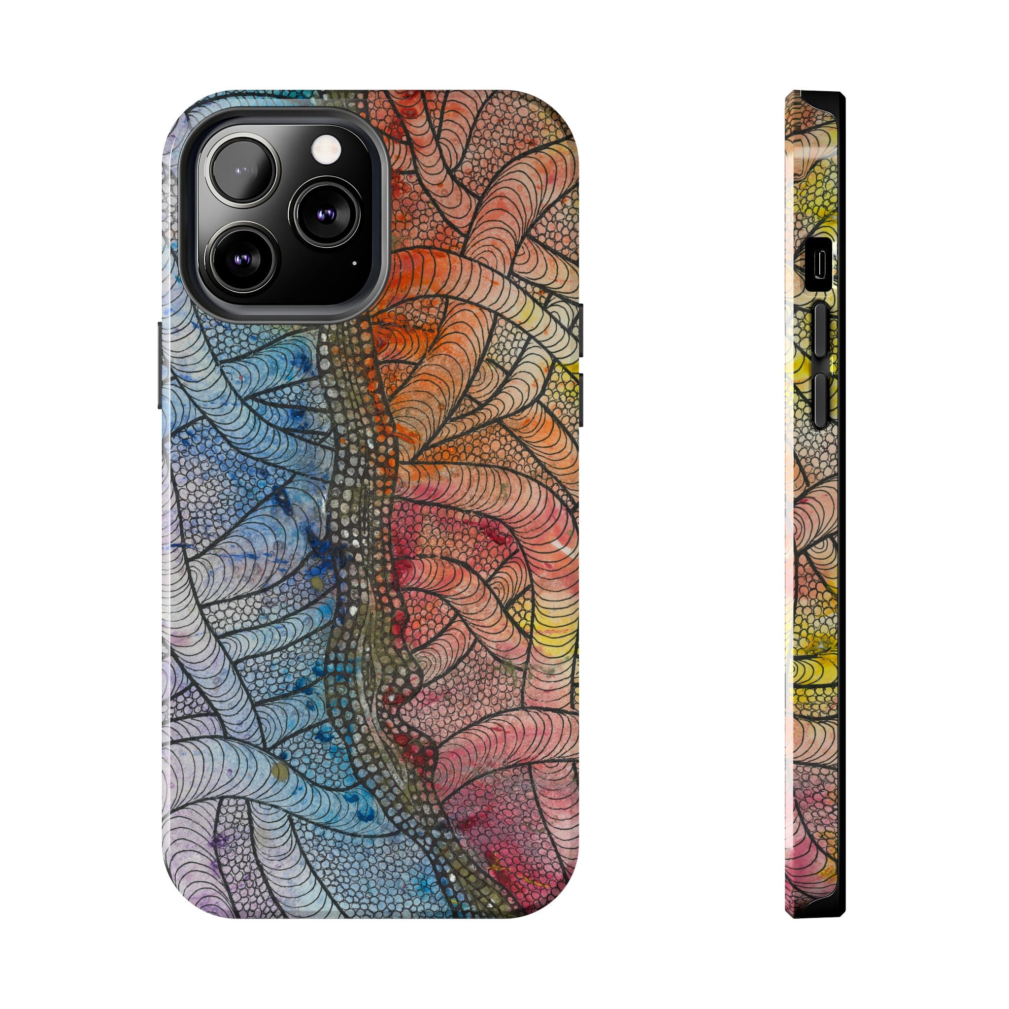 Tough Phone Case - All iPhones and Samsung Galaxys - Exciting Abstract Design #72 After The End