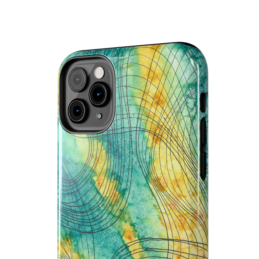 Tough Phone Case - All iPhones and Samsung Galaxys - Exciting Abstract Design #81 The Only Way Is Up