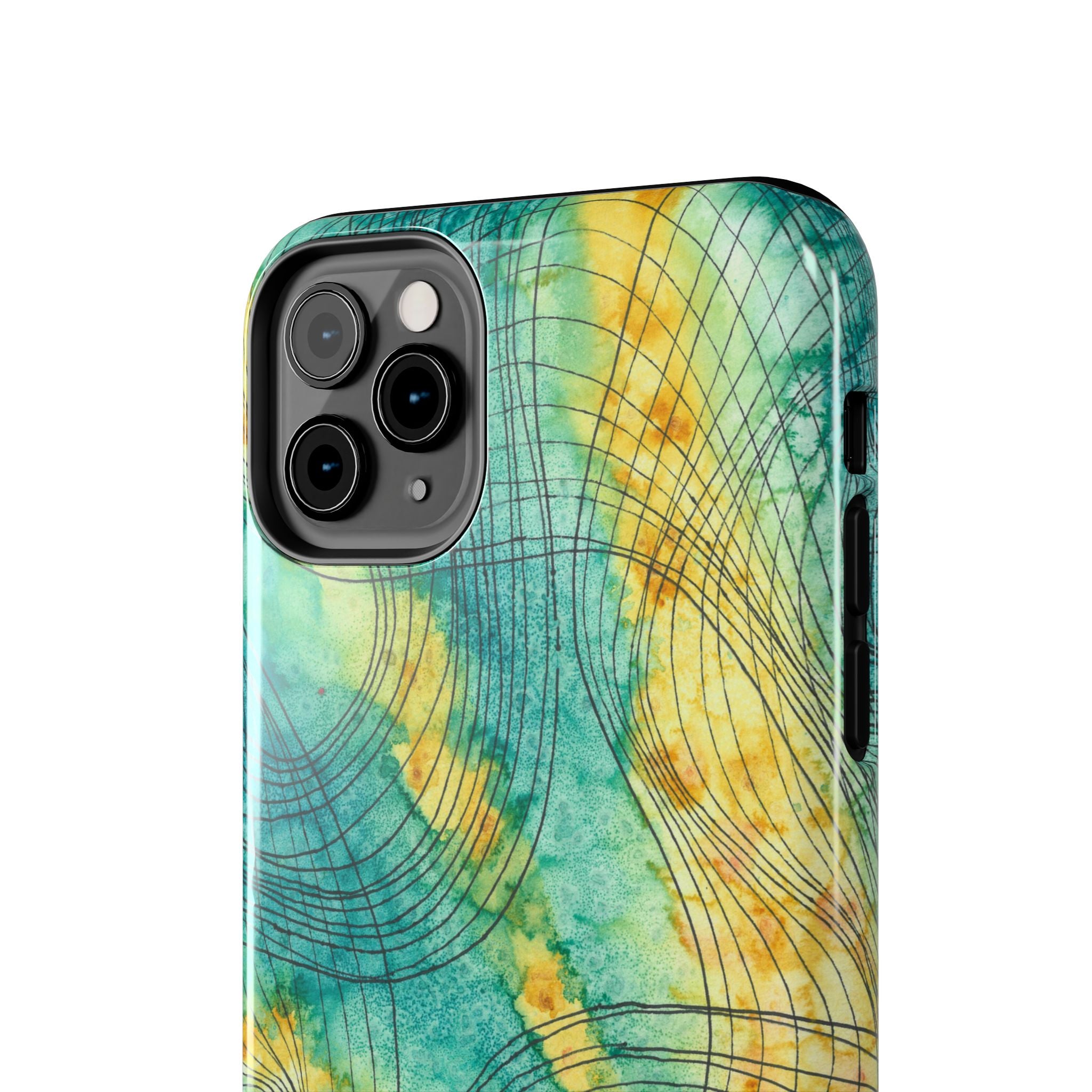 Tough Phone Case - All iPhones and Samsung Galaxys - Exciting Abstract Design #81 The Only Way Is Up