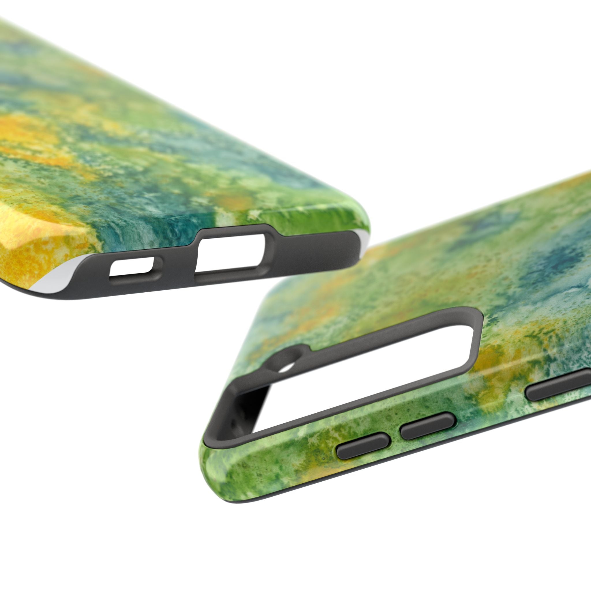 Tough Phone Case - All iPhones and Samsung Galaxys - Exciting Abstract Design #52 View From Above