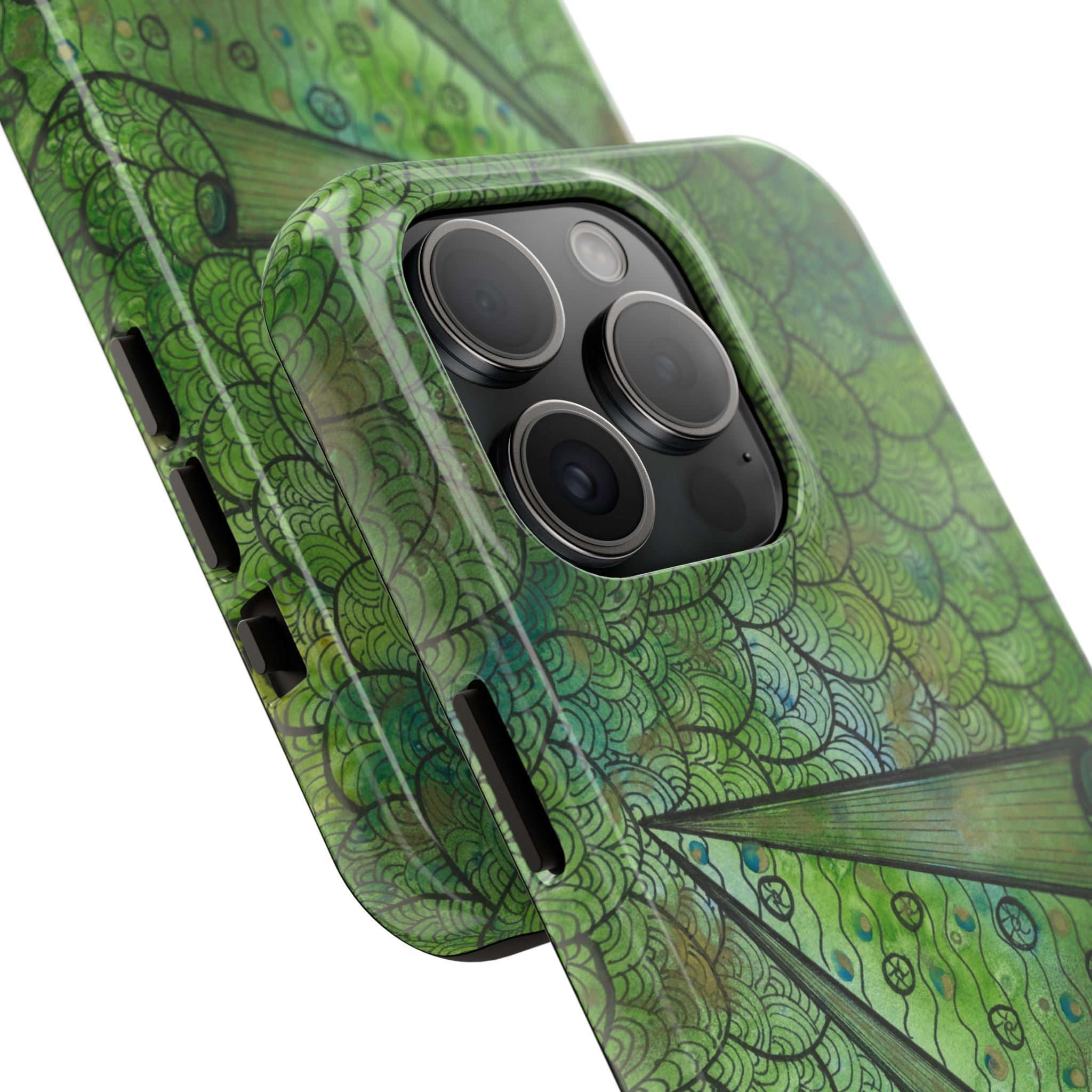 Tough Phone Case - All iPhones and Samsung Galaxys - Exciting Abstract Design #69 New Horizons