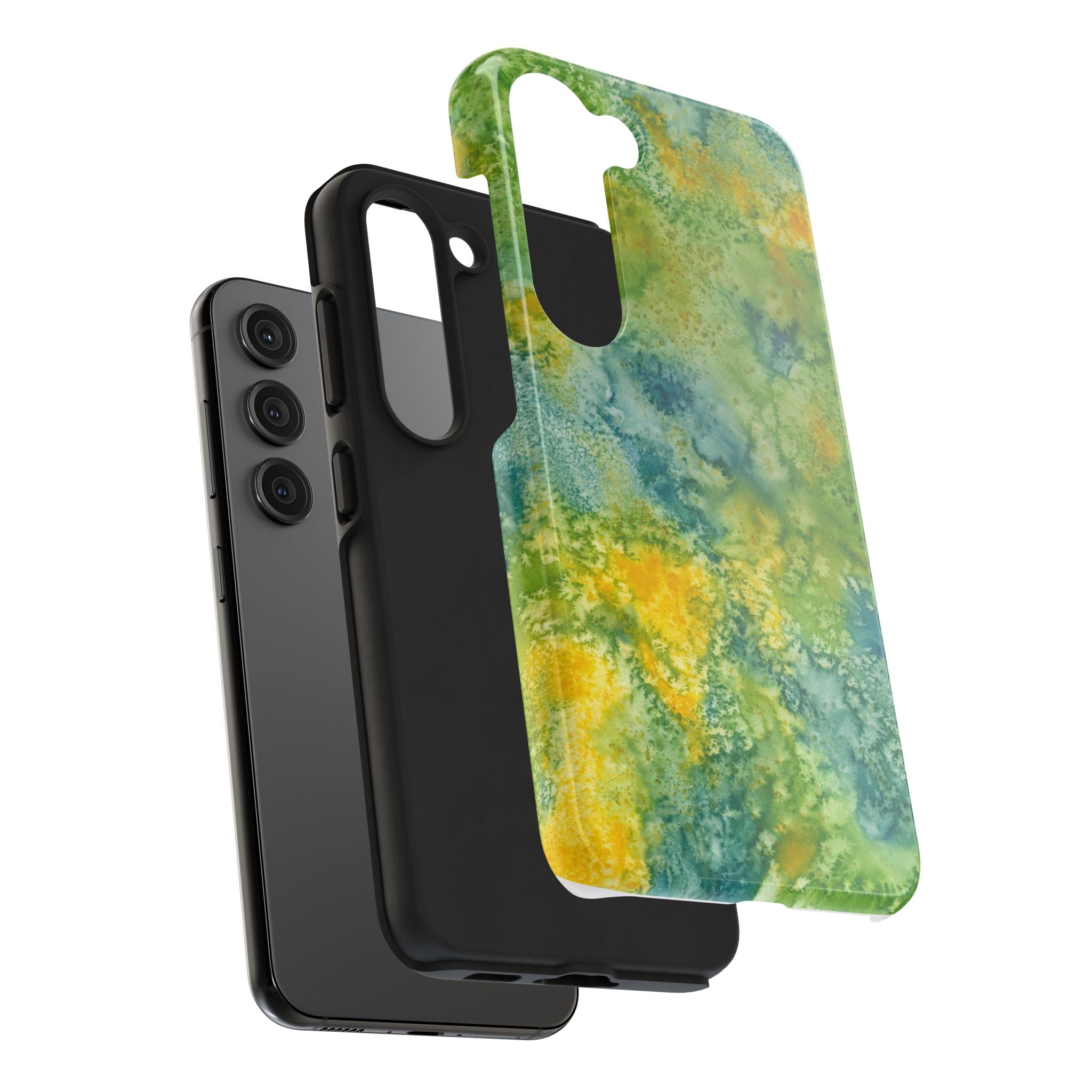Tough Phone Case - All iPhones and Samsung Galaxys - Exciting Abstract Design #52 View From Above