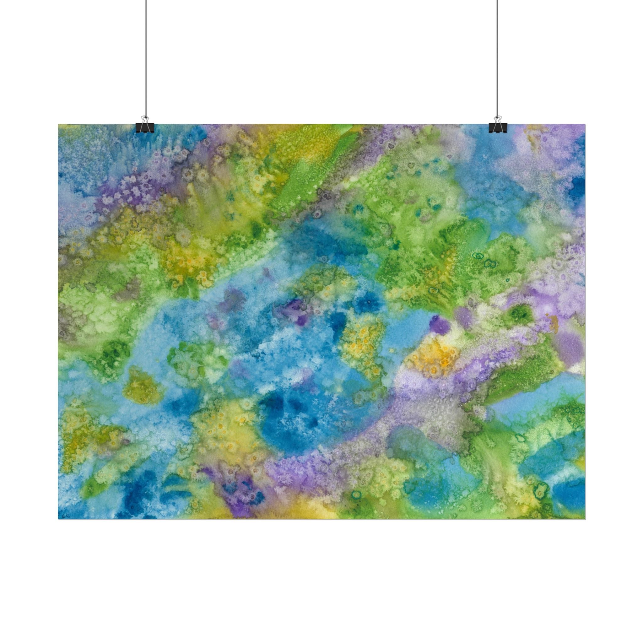 Large Colourful Wall Art, Posters & Prints, For Office, Bedroom or Living Room, or Special Gift #60 Happy Holidays