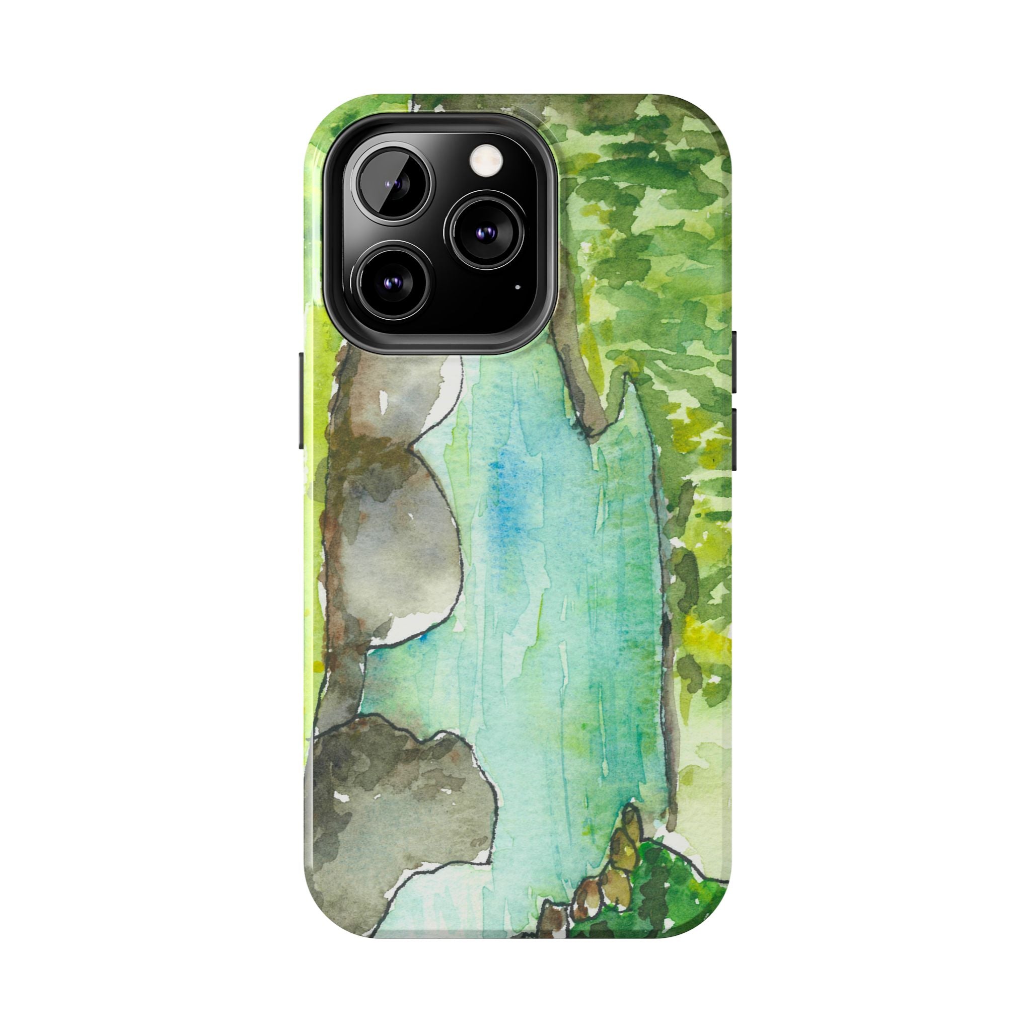 Tough Phone Case - All iPhones and Samsung Galaxys - Exciting Abstract Design #88 Tara River - Montenegro