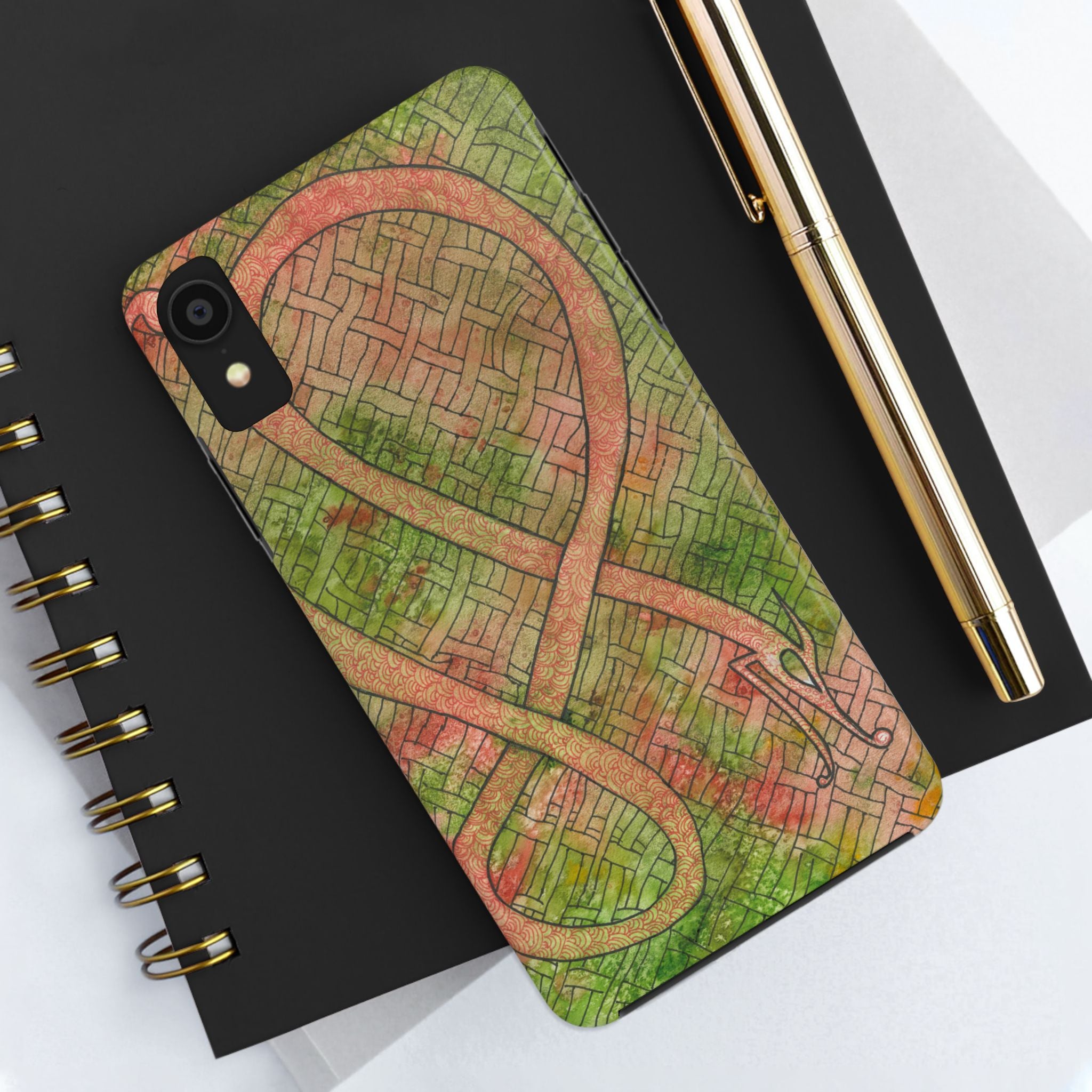 Tough Phone Case - All iPhones and Samsung Galaxys - Exciting Abstract Design #57 Celtic Flavours