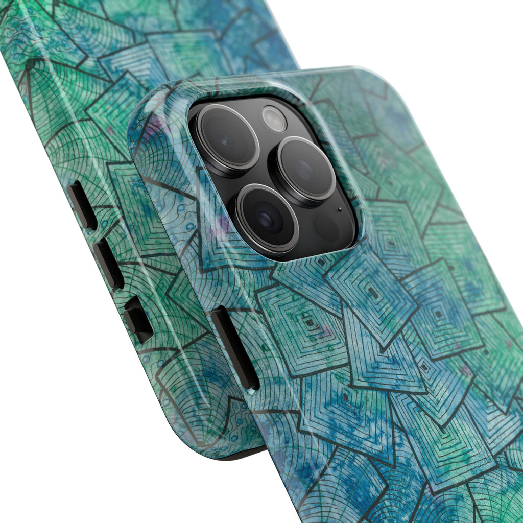 Tough Phone Case - All iPhones and Samsung Galaxys - Exciting Abstract Design #65 And The Answer Is