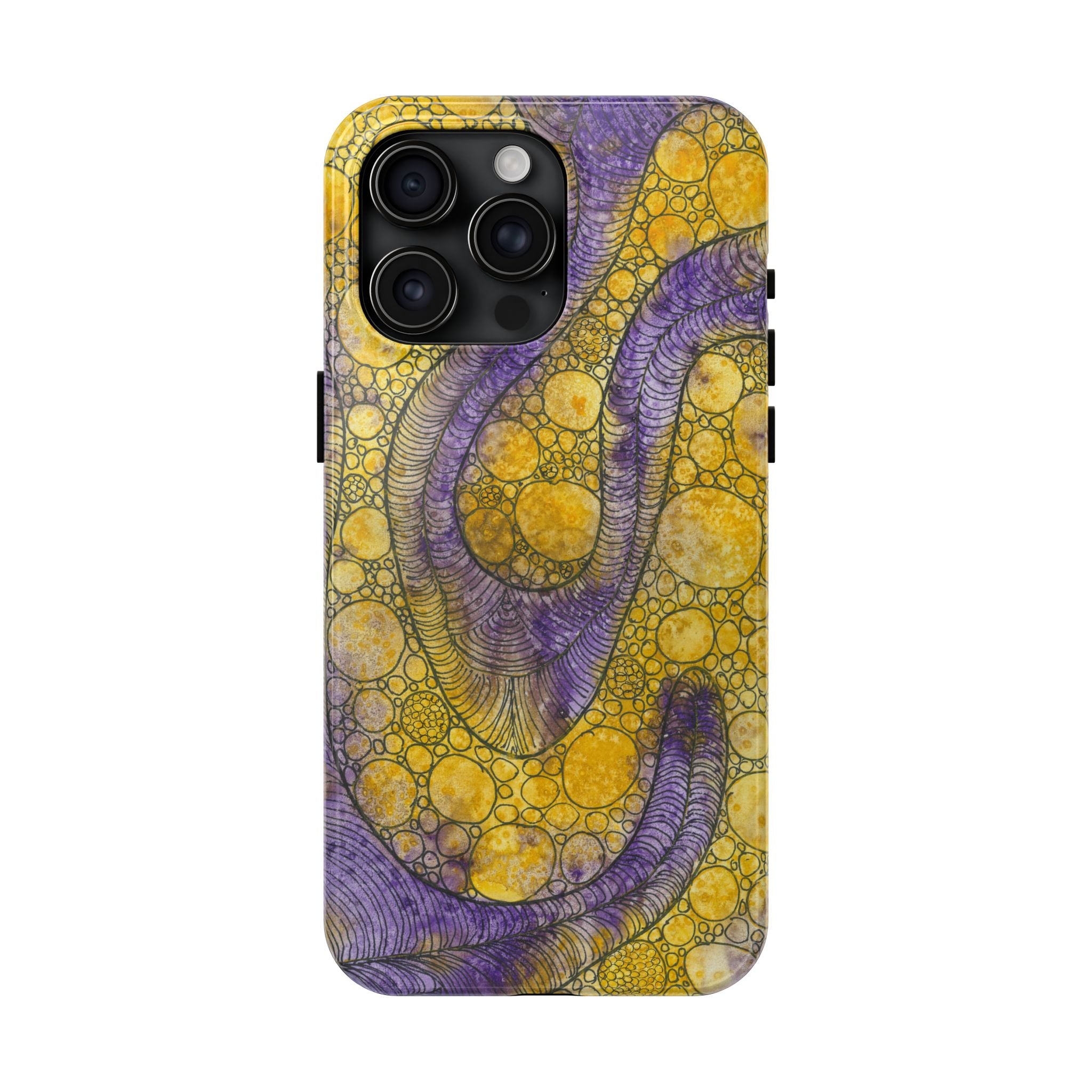 Tough Phone Case - All iPhones and Samsung Galaxys - Exciting Abstract Design #64 Is Now A Good Time?