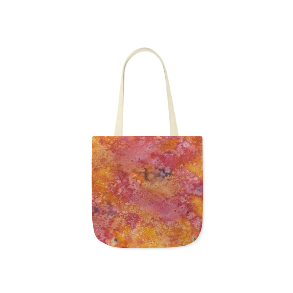 Canvas Tote Bags, Colourful Abstract Designs, 5-Color Straps, 3 Sizes.  For Family and friends or a Special Gift #54 Heaven Can Wait