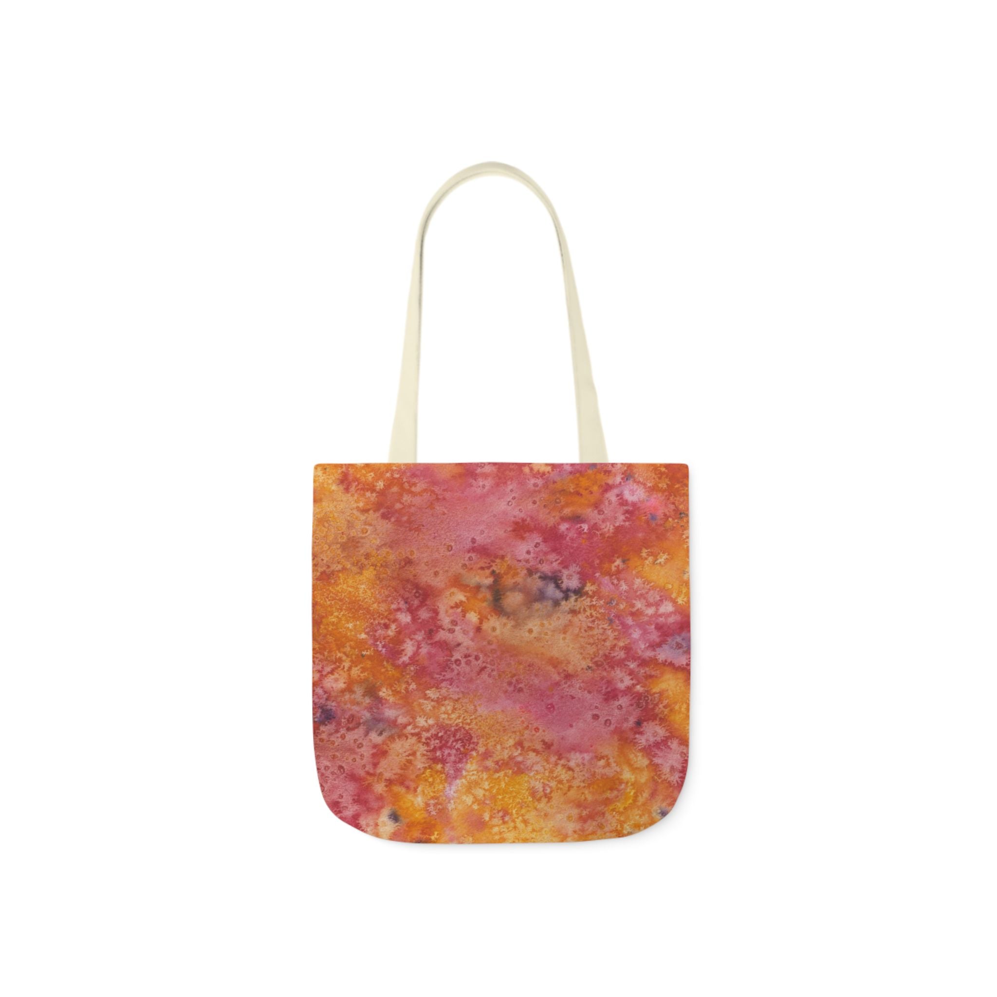 Canvas Tote Bags, Colourful Abstract Designs, 5-Color Straps, 3 Sizes.  For Family and friends or a Special Gift #54 Heaven Can Wait