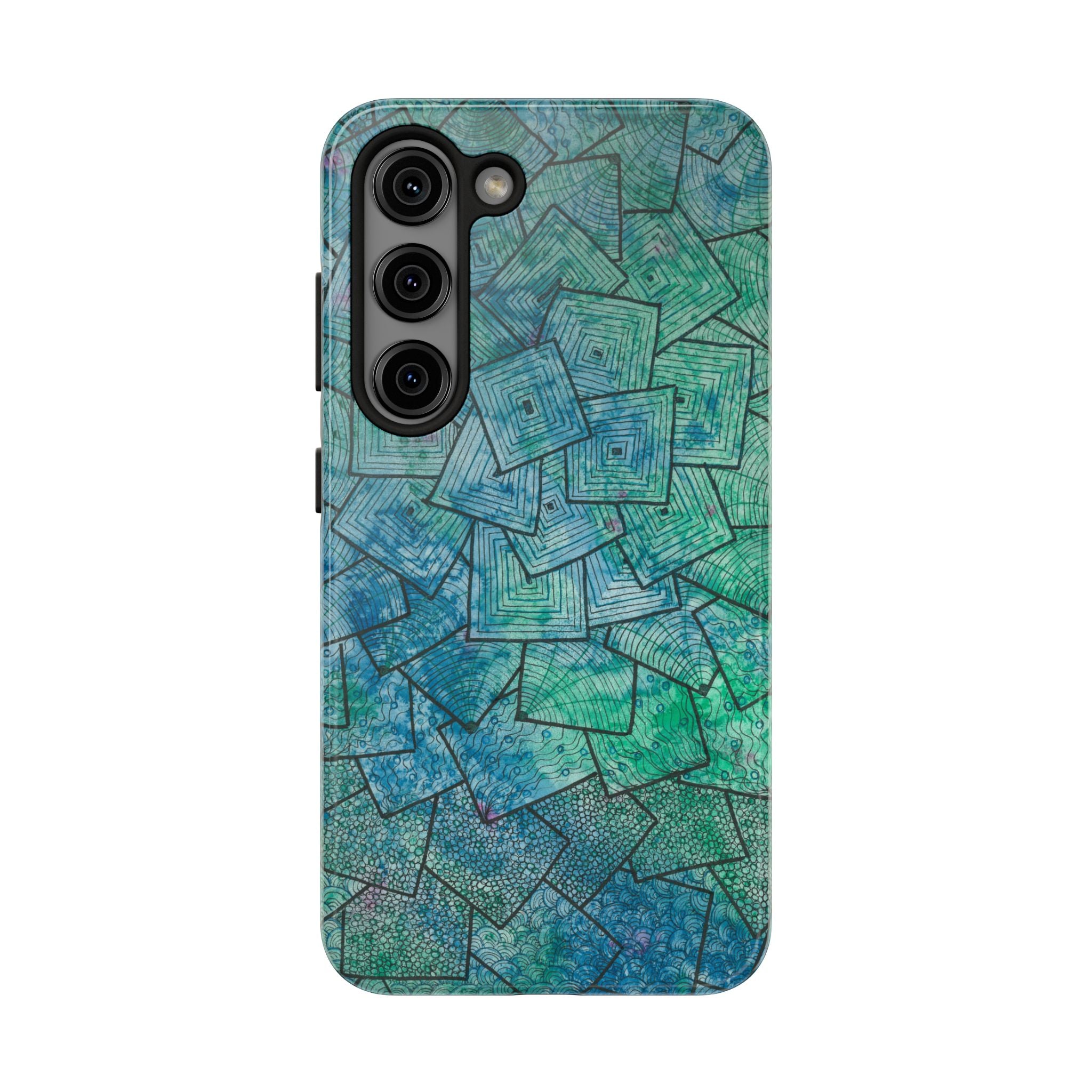 Tough Phone Case - All iPhones and Samsung Galaxys - Exciting Abstract Design #65 And The Answer Is