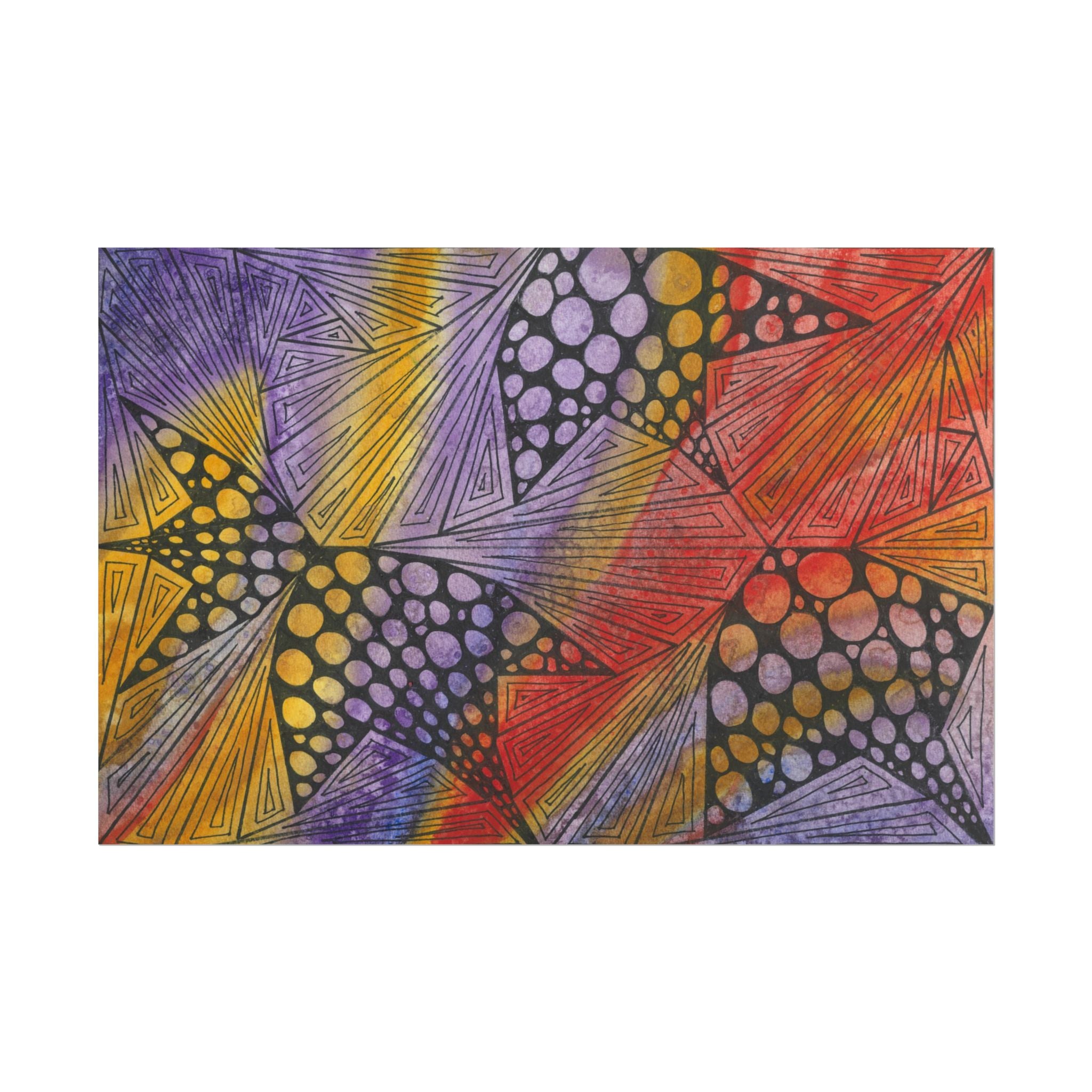 Large Colourful Wall Art, Posters & Prints, For Office, Bedroom or Living Room, or Special Gift #82 Fighting Delusions