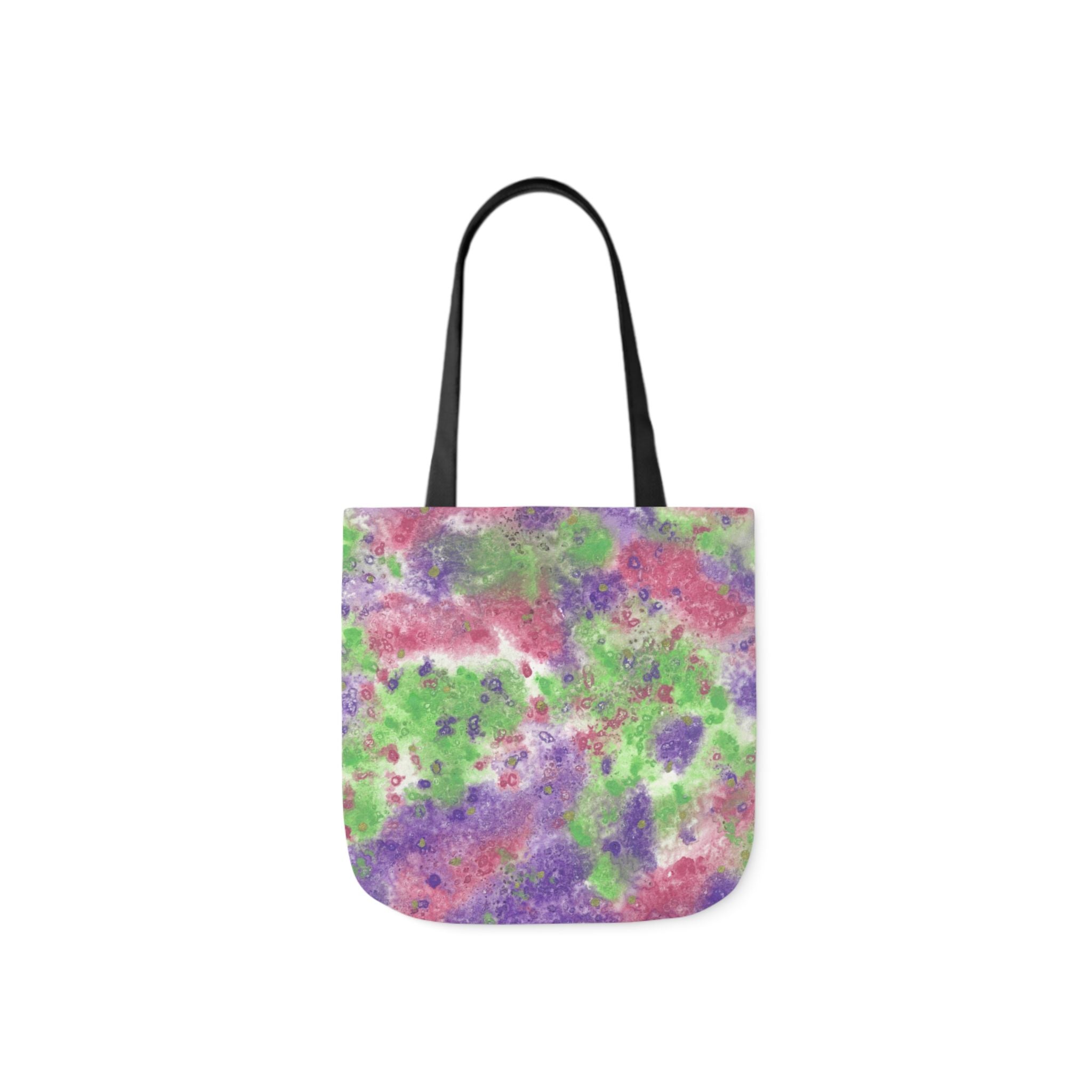 Canvas Tote Bags, Colourful Abstract Designs, 5-Color Straps, 3 Sizes.  For Family and friends or a Special Gift #100 Immortal Being