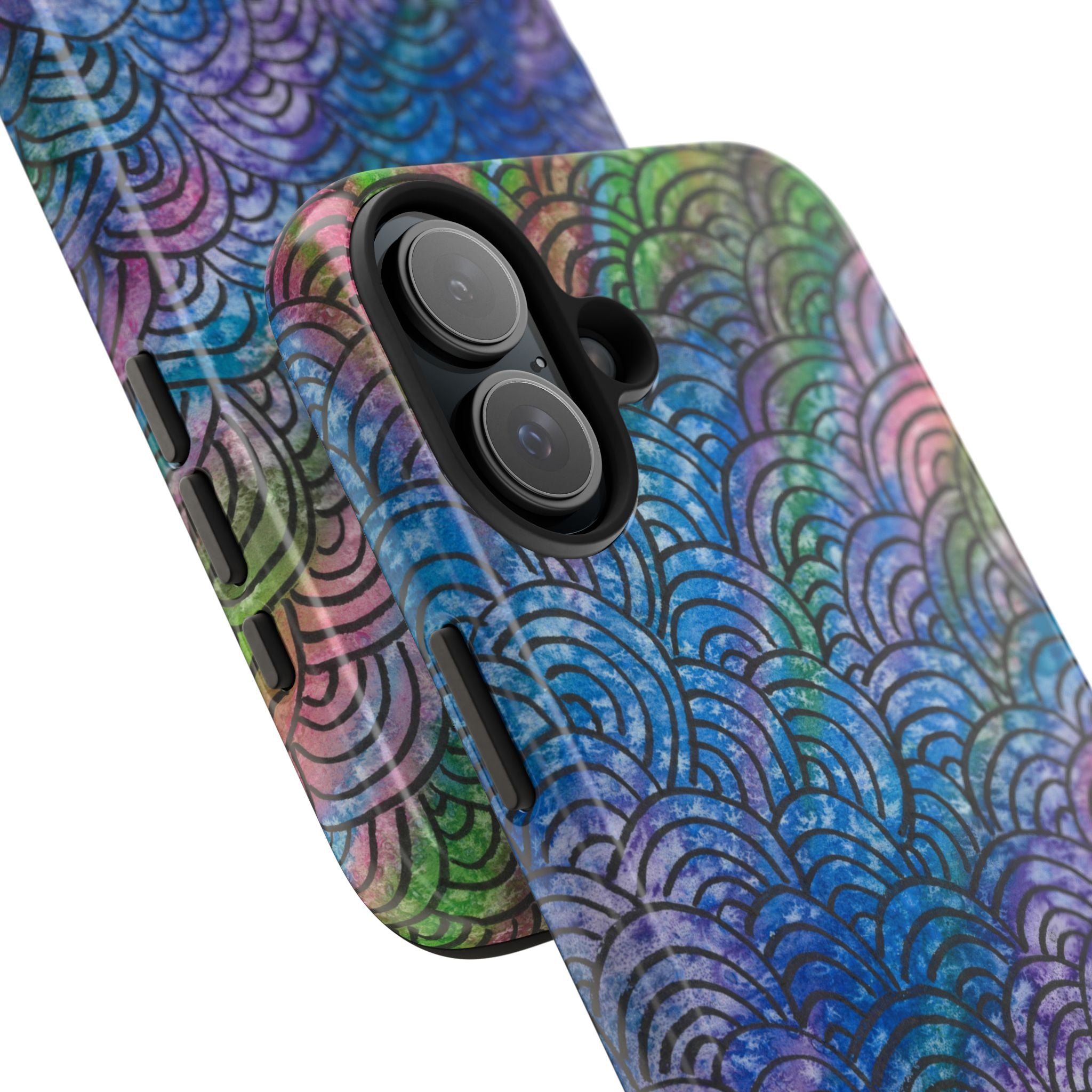 Tough Phone Case - All iPhones and Samsung Galaxys - Exciting Abstract Design #84 Ah! The Past
