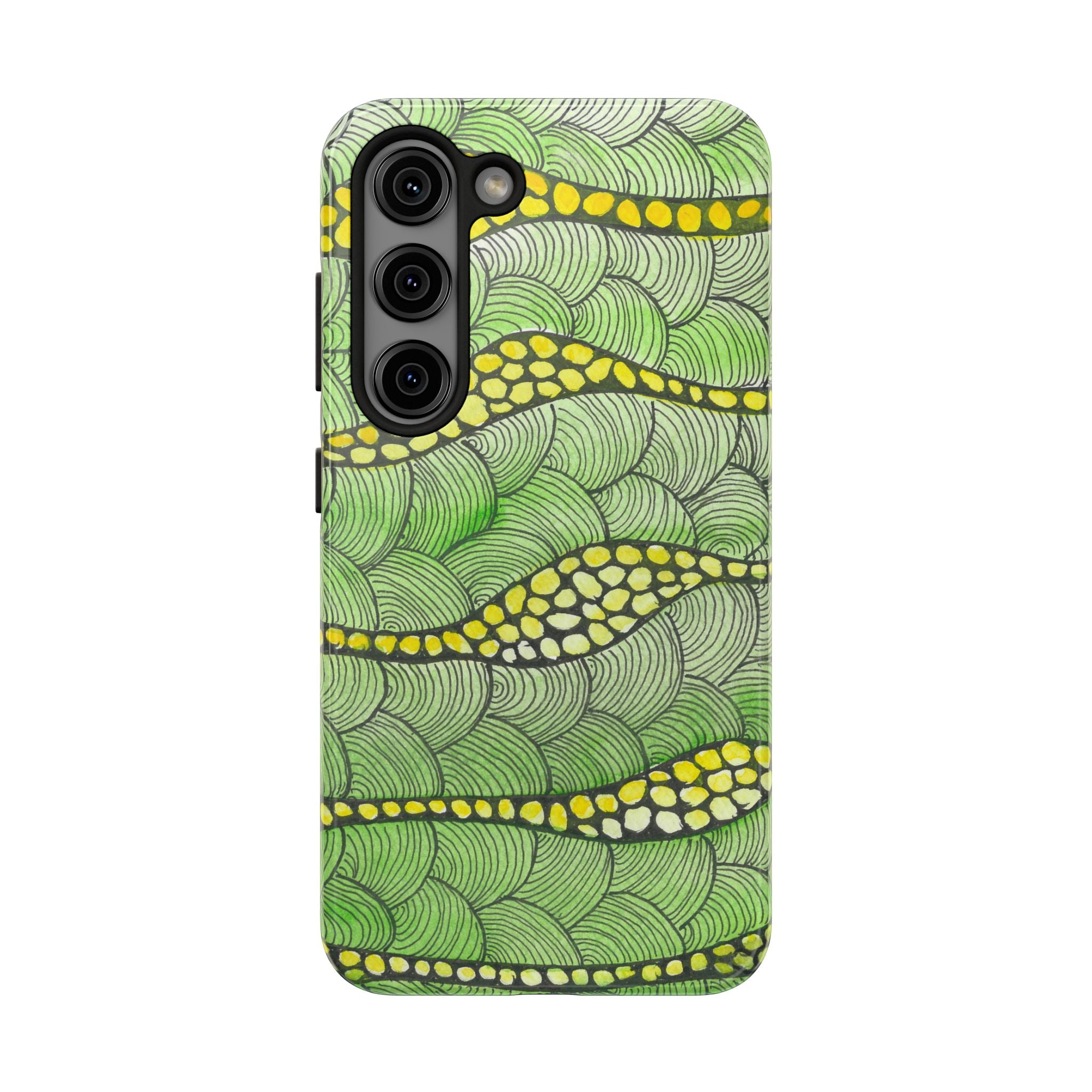 Tough Phone Case - All iPhones and Samsung Galaxys - Exciting Abstract Design #13 Watcha Thinking