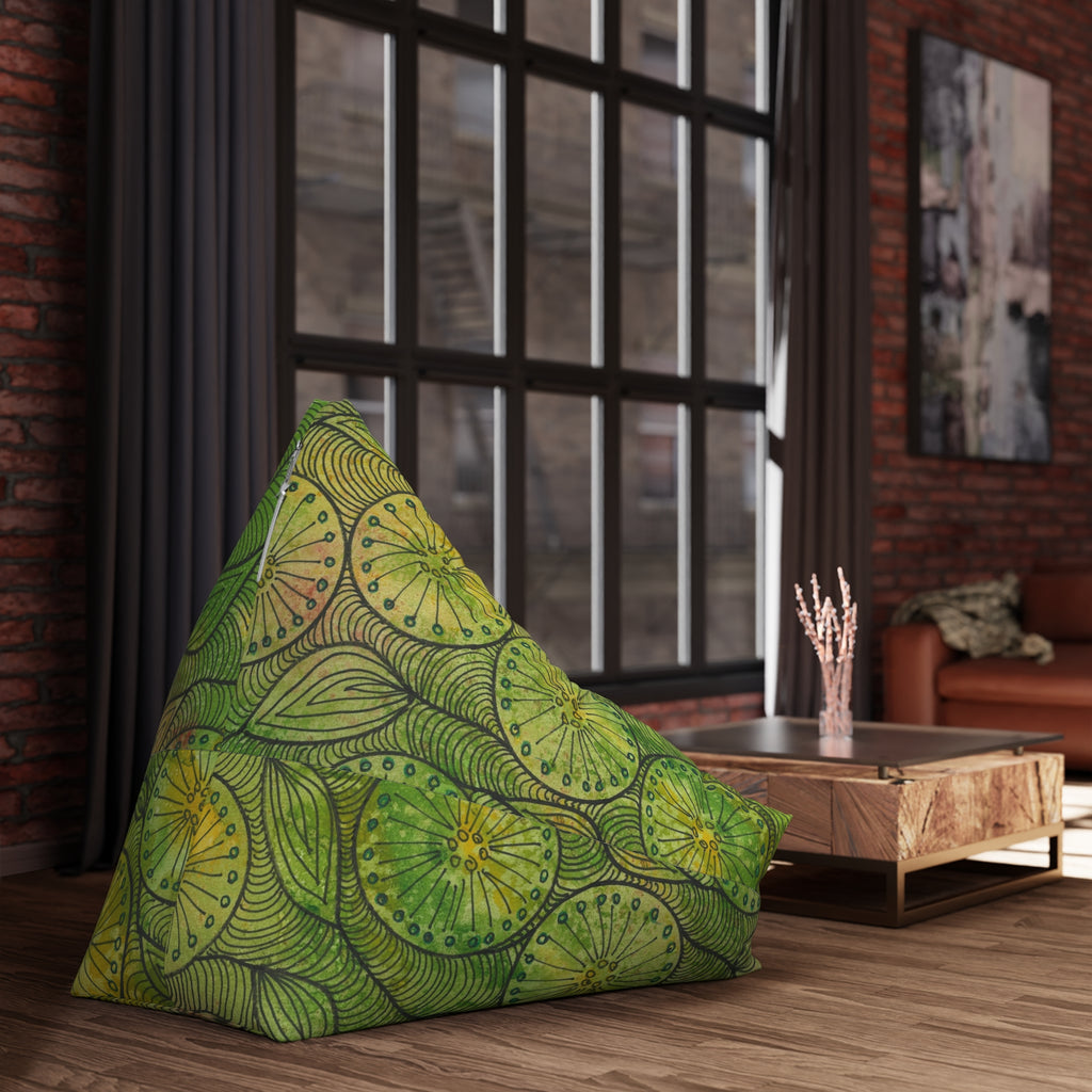 Bean Bag Chair Covers For Indoor & Outdoor - 2 Sizes - Exciting Abstract Design #63 Margarita Mondays