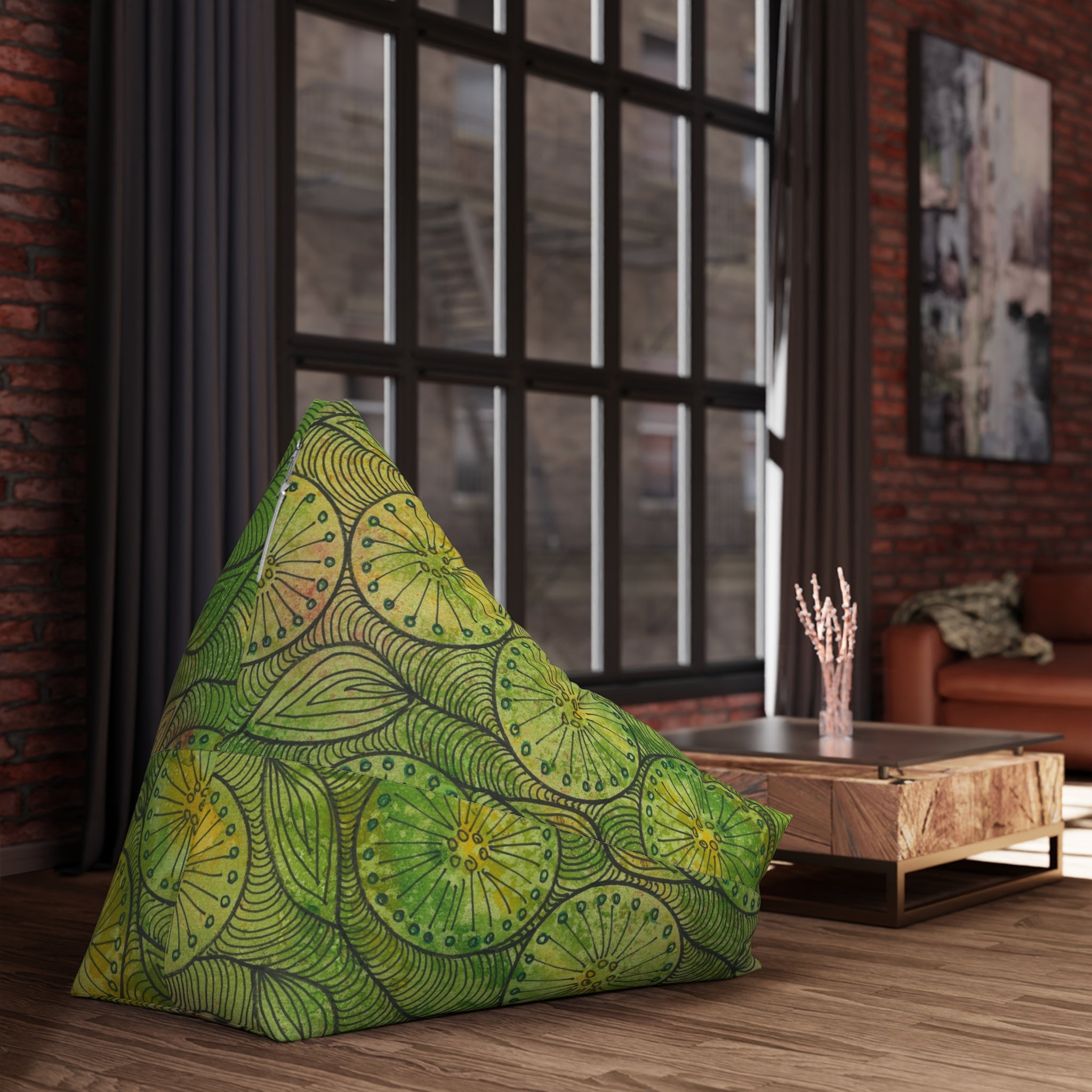 Bean Bag Chair Covers For Indoor & Outdoor - 2 Sizes - Exciting Abstract Design #63 Margarita Mondays