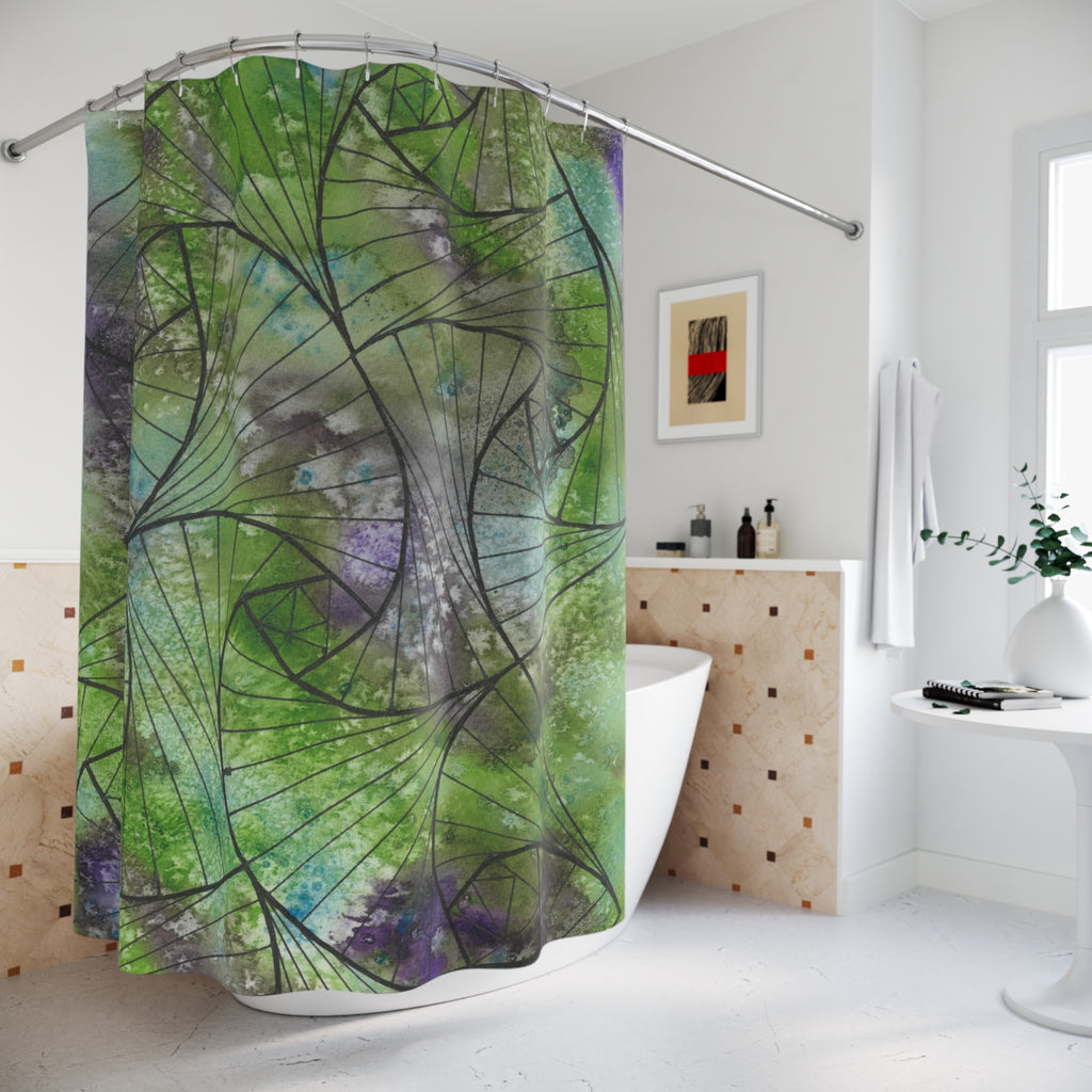 Beautiful Shower Curtains to Refresh Your Bathroom. Colourful Abstract Designs. Perfect For Your Bathroom or Special House-Warming Gift #55 Of Course Im Sure