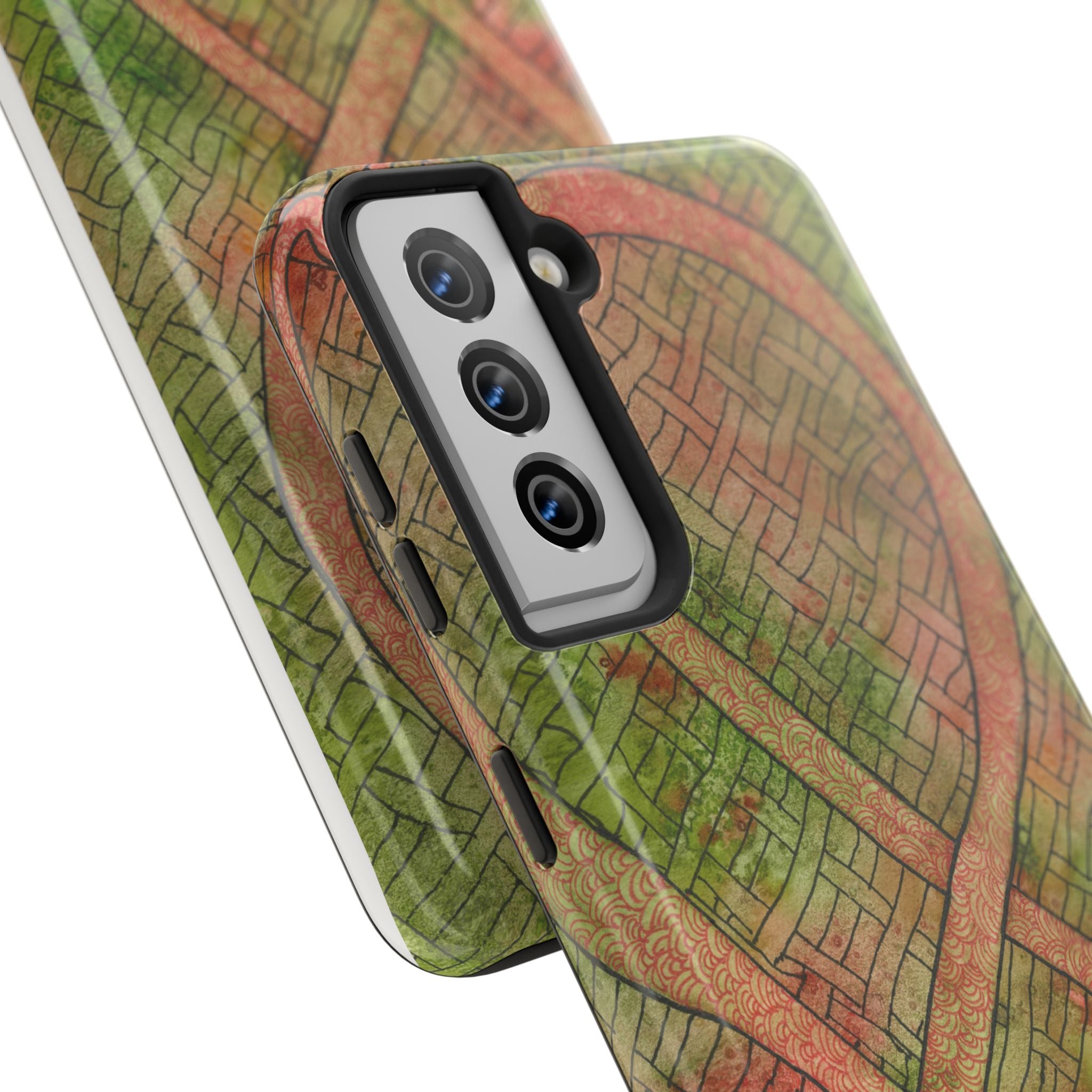 Tough Phone Case - All iPhones and Samsung Galaxys - Exciting Abstract Design #57 Celtic Flavours