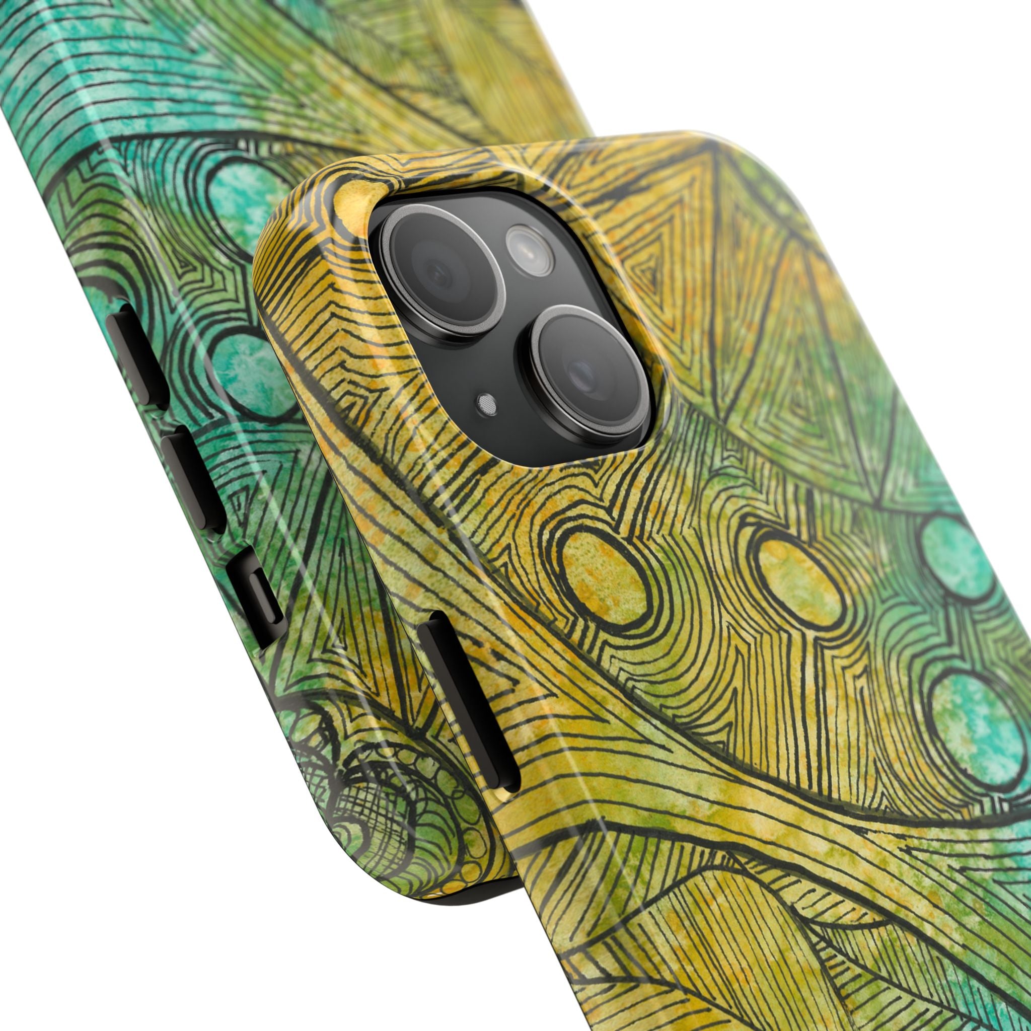 Tough Phone Case - All iPhones and Samsung Galaxys - Exciting Abstract Design #27 Come What May