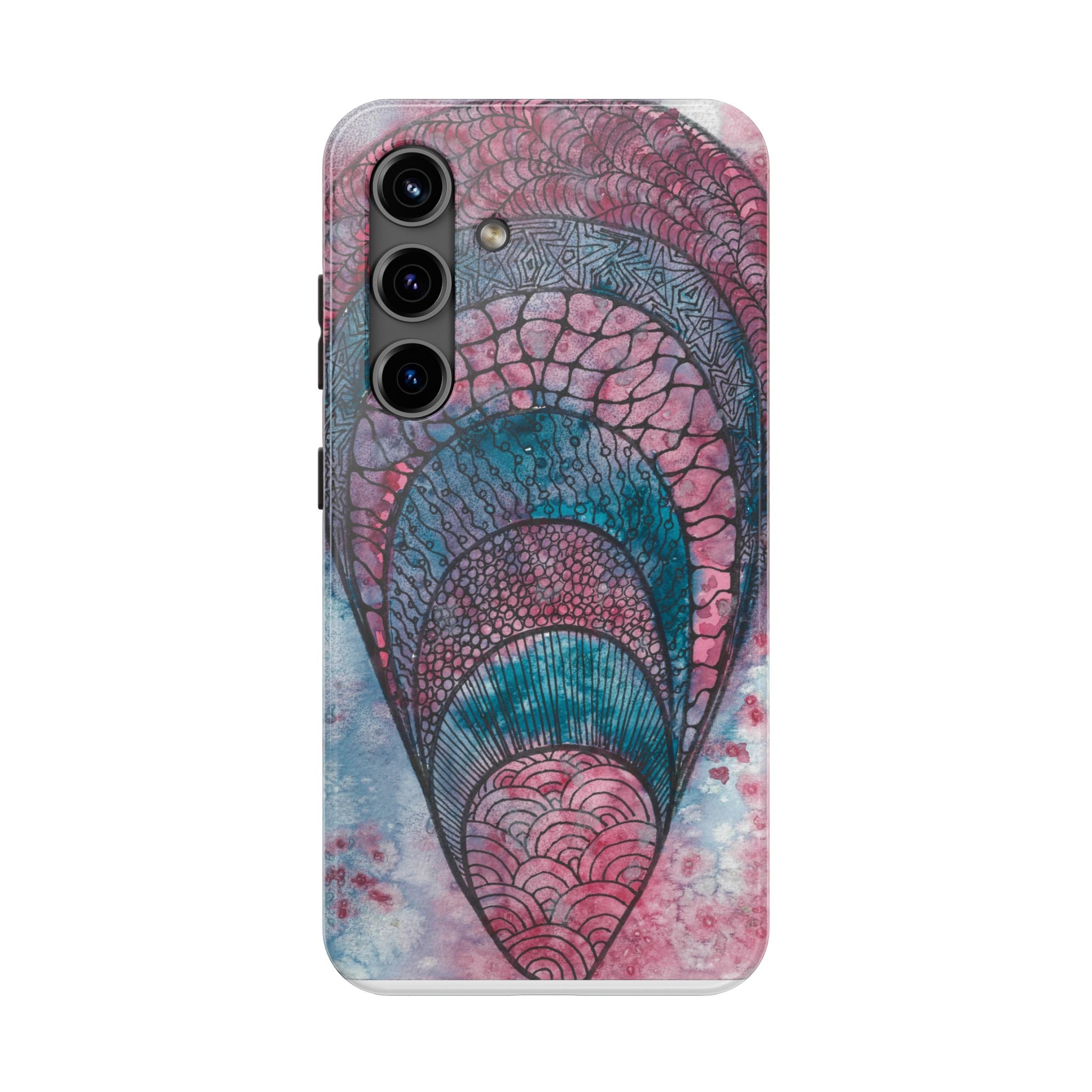 Tough Phone Case - All iPhones and Samsung Galaxys - Exciting Abstract Design #92 The Goddess Lives