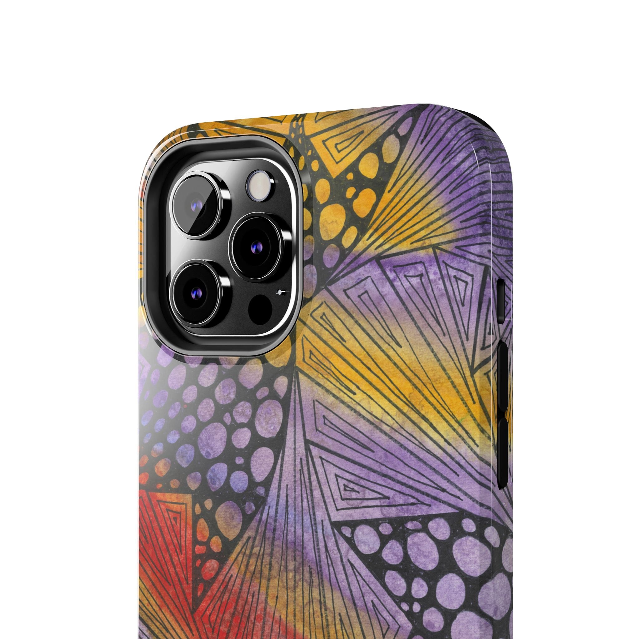 Tough Phone Case - All iPhones and Samsung Galaxys - Exciting Abstract Design #82 Fighting Delusions