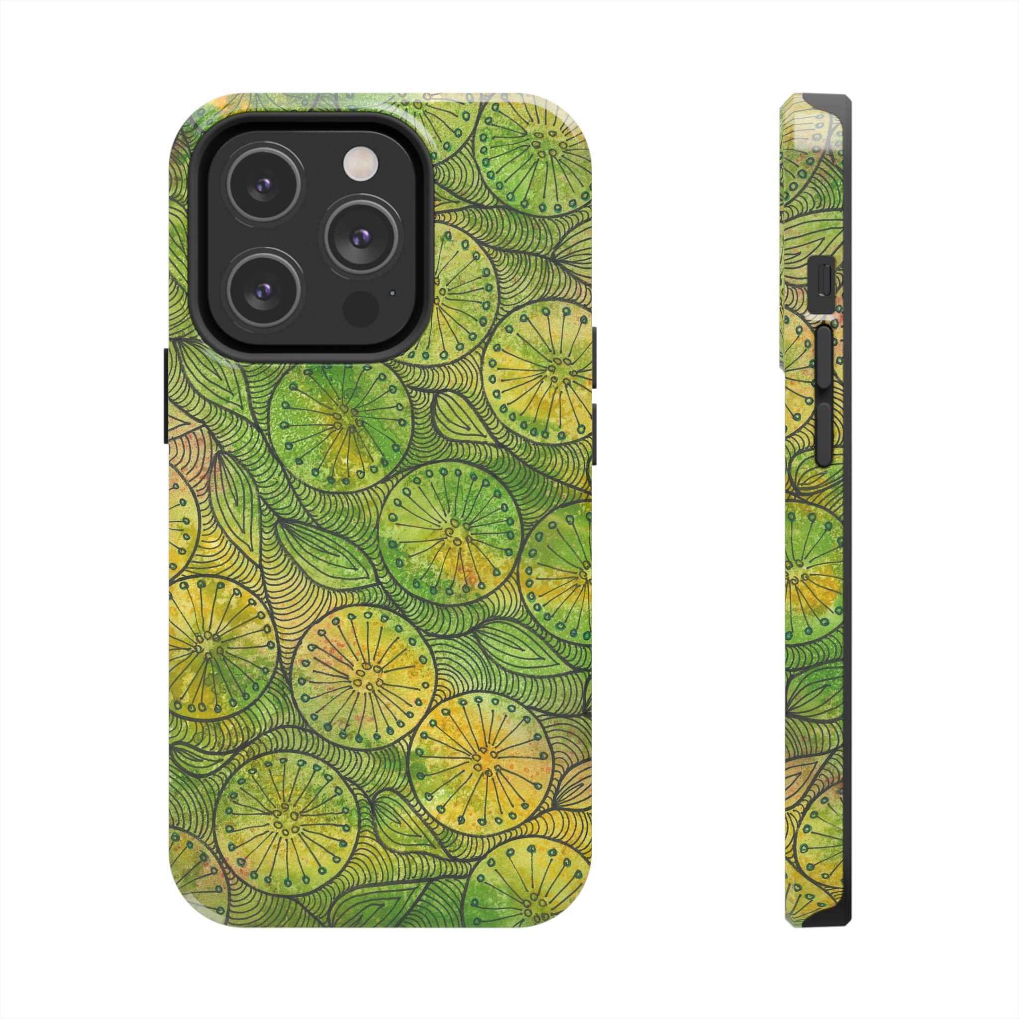Tough Phone Case - All iPhones and Samsung Galaxys - Exciting Abstract Design #63 Margarita Mondays