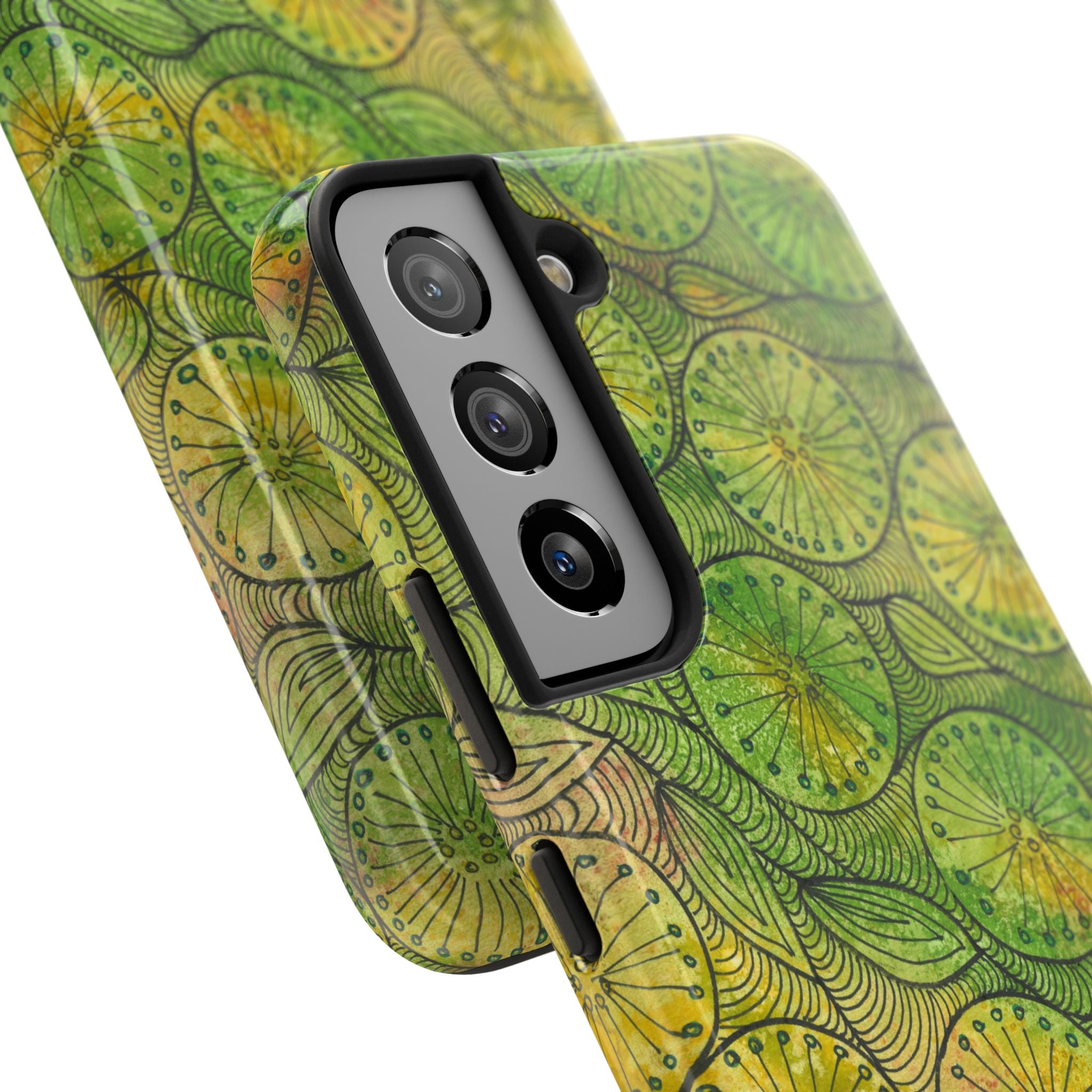 Tough Phone Case - All iPhones and Samsung Galaxys - Exciting Abstract Design #63 Margarita Mondays