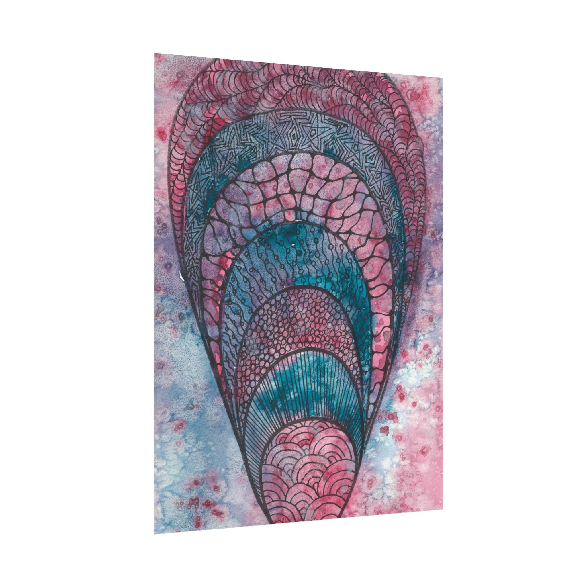 Large Colourful Wall Art, Posters & Prints, For Office, Bedroom or Living Room, or Special Gift #92 The Goddess Lives