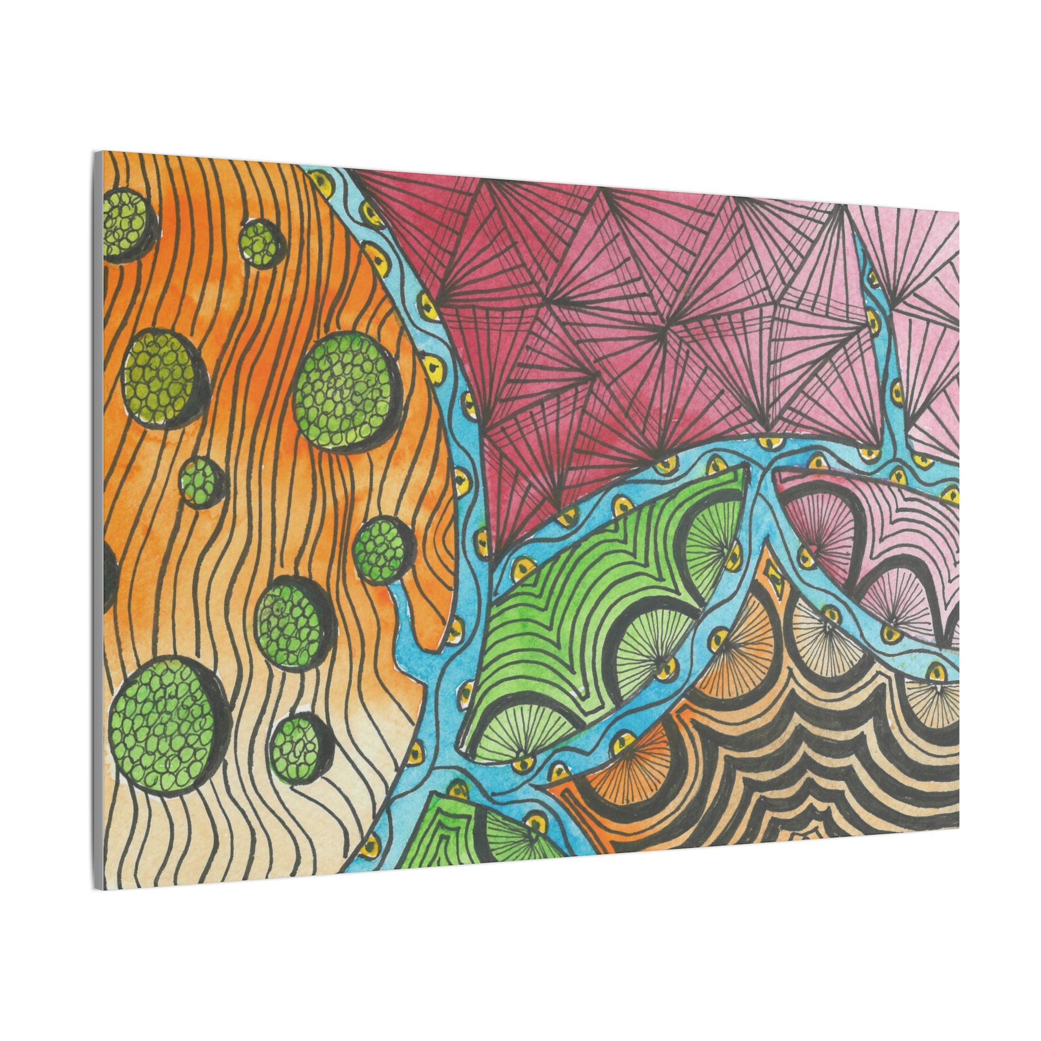 Large Colourful Wall Art, Canvas Prints, For Office, Bedroom or Living Room, or Special Gift #11 Today's The Day