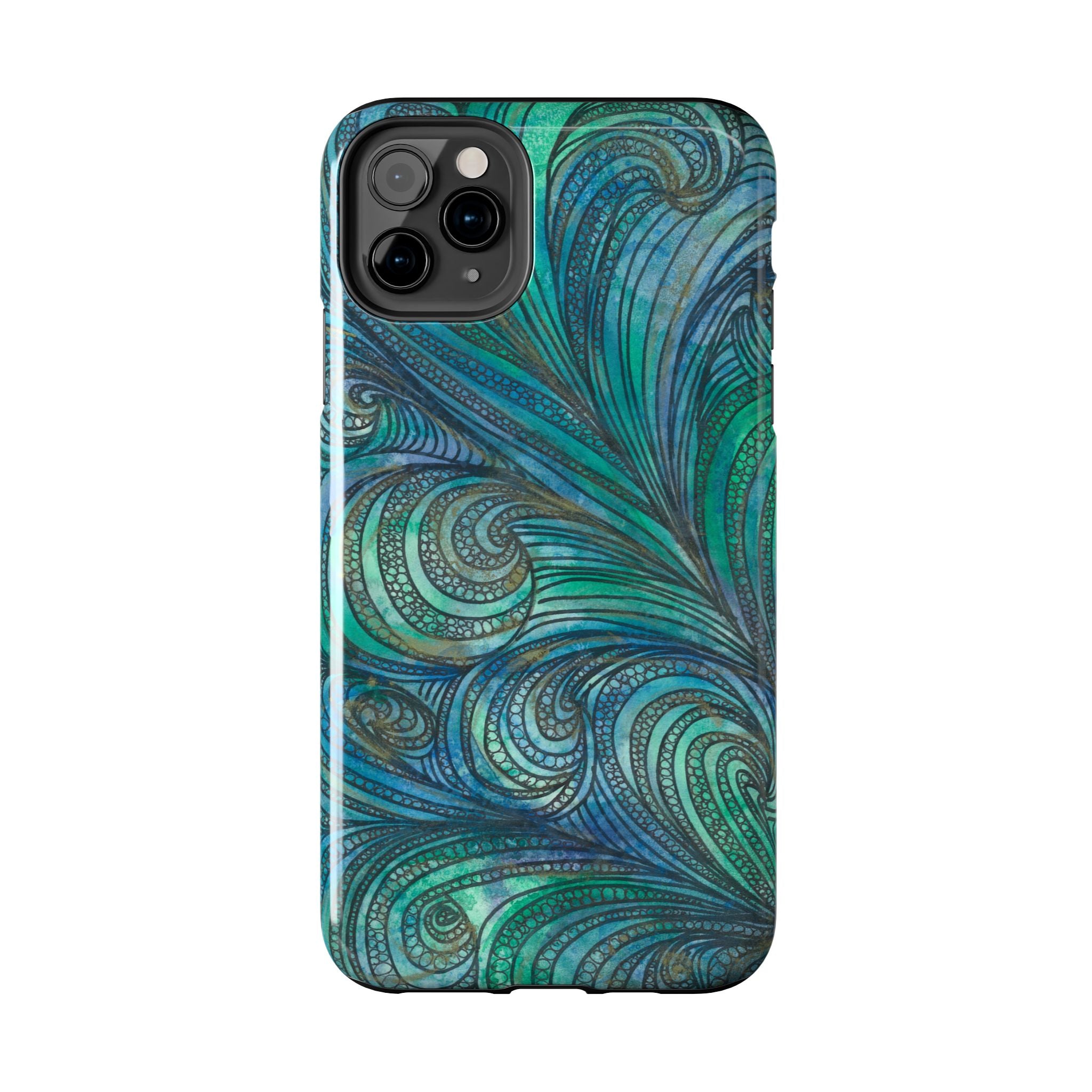 Tough Phone Case - All iPhones and Samsung Galaxys - Exciting Abstract Design #71 Call Of The Sea