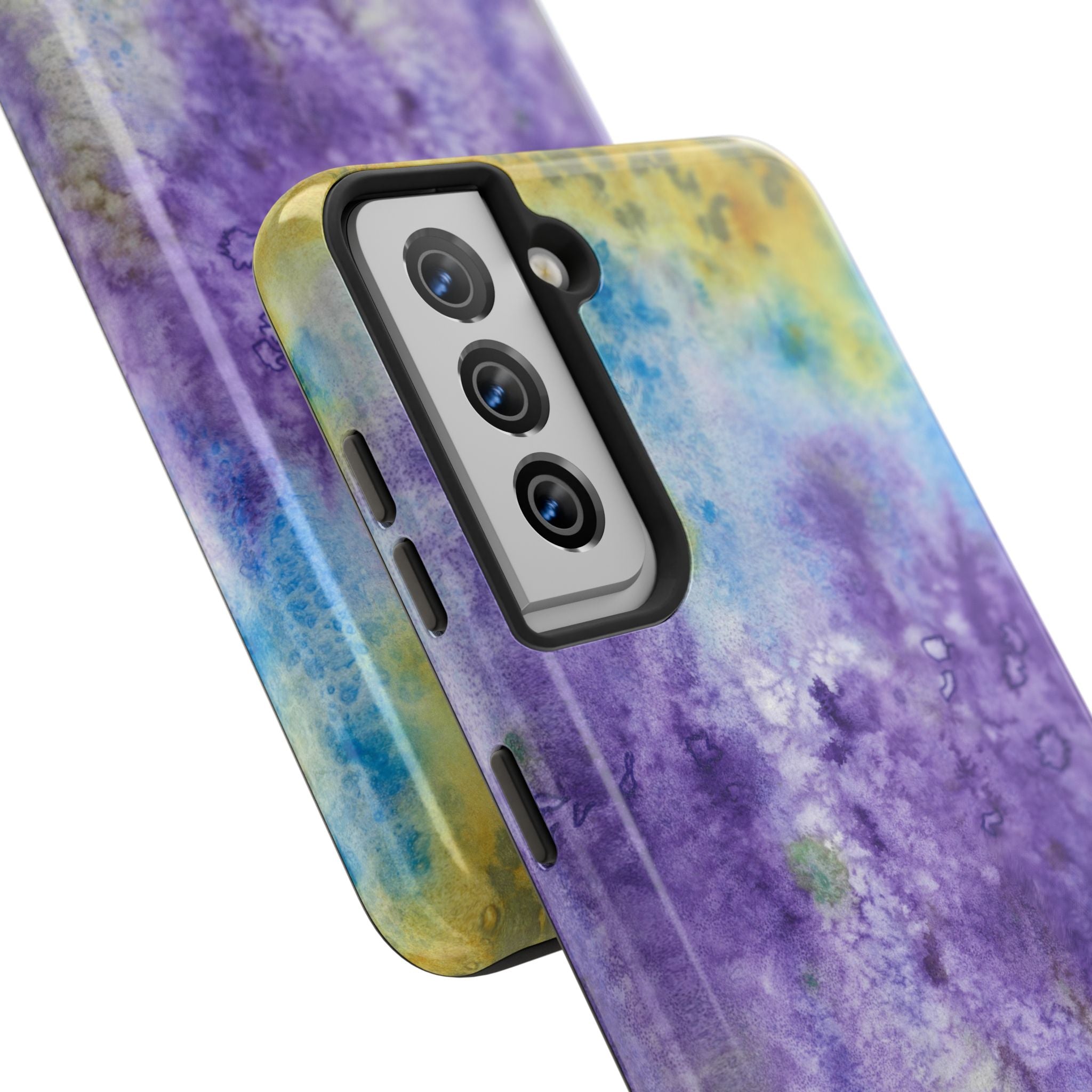Tough Phone Case - All iPhones and Samsung Galaxys - Exciting Abstract Design #74 Lavender Fields