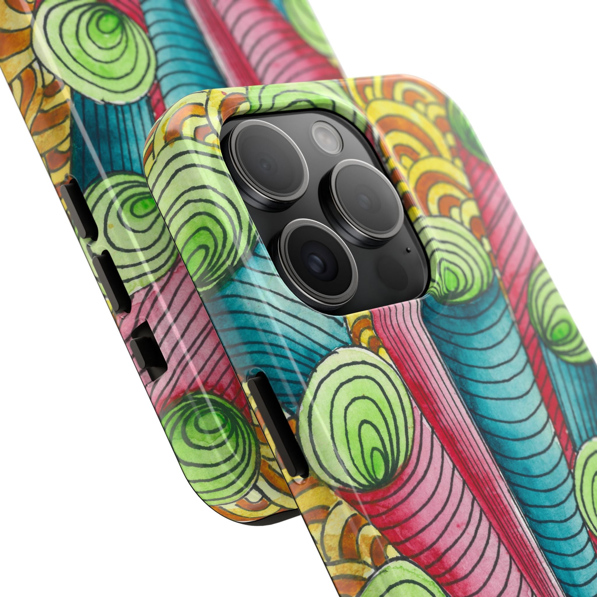 Tough Phone Case - All iPhones and Samsung Galaxys - Exciting Abstract Design #93 On A Mission