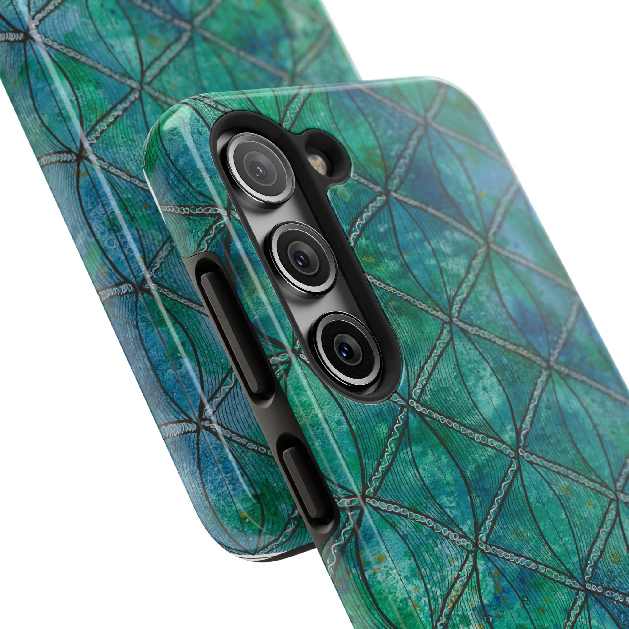 Tough Phone Case - All iPhones and Samsung Galaxys - Exciting Abstract Design #58 How's the Serenity
