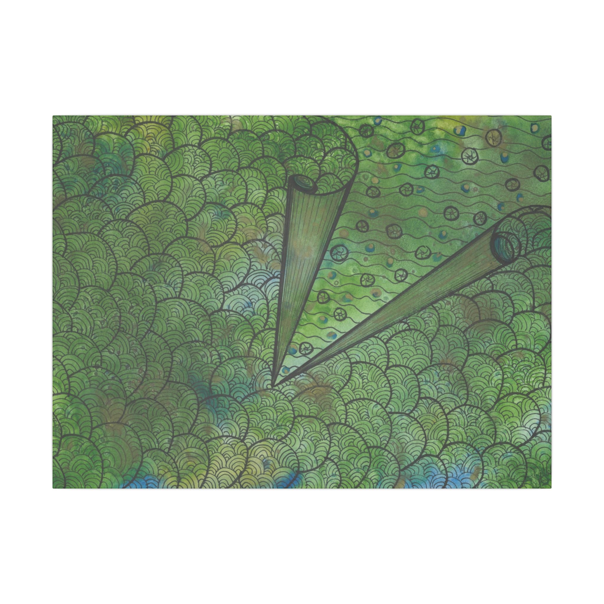 Large Colourful Wall Art, Canvas Prints, For Office, Bedroom or Living Room, or Special Gift #69 New Horizons