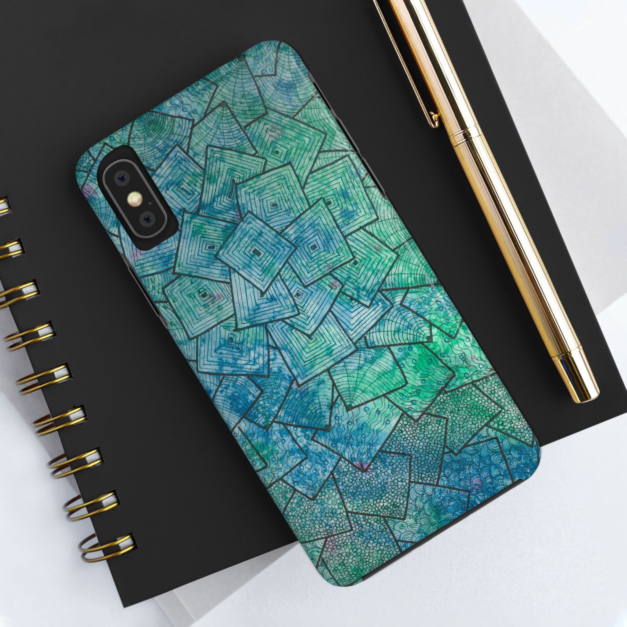 Tough Phone Case - All iPhones and Samsung Galaxys - Exciting Abstract Design #65 And The Answer Is