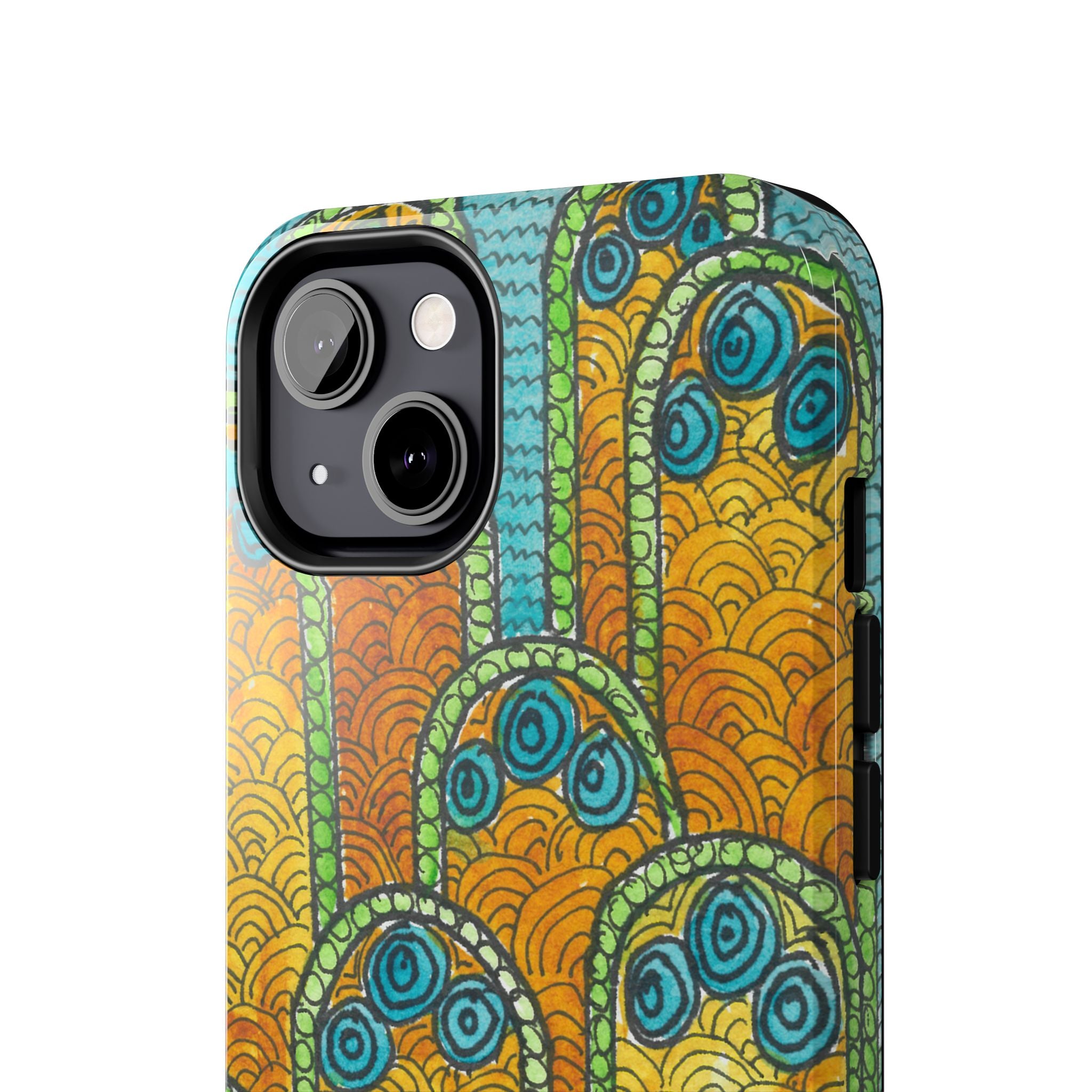 Tough Phone Case - All iPhones and Samsung Galaxys - Exciting Abstract Design #87 Belgrade Impressions - Serbia