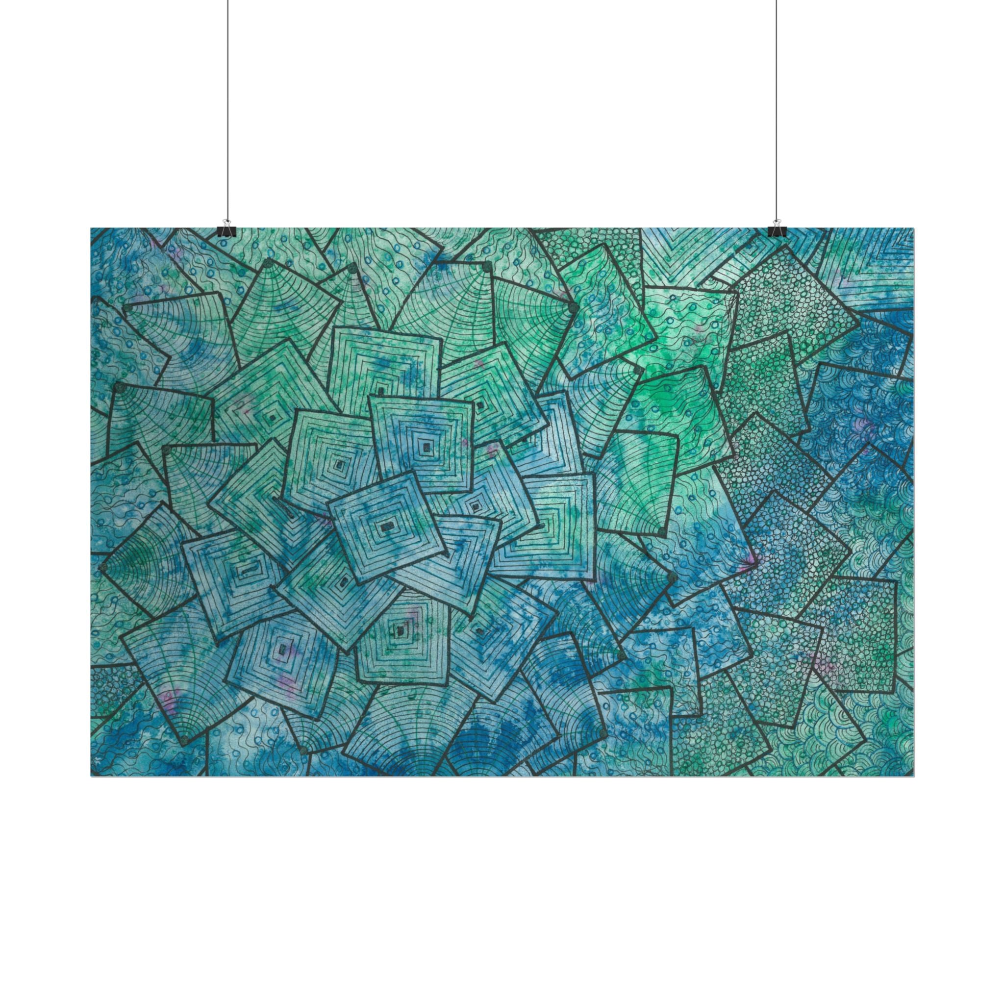 Large Colourful Wall Art, Posters & Prints, For Office, Bedroom or Living Room, or Special Gift #65 And The Answer Is?