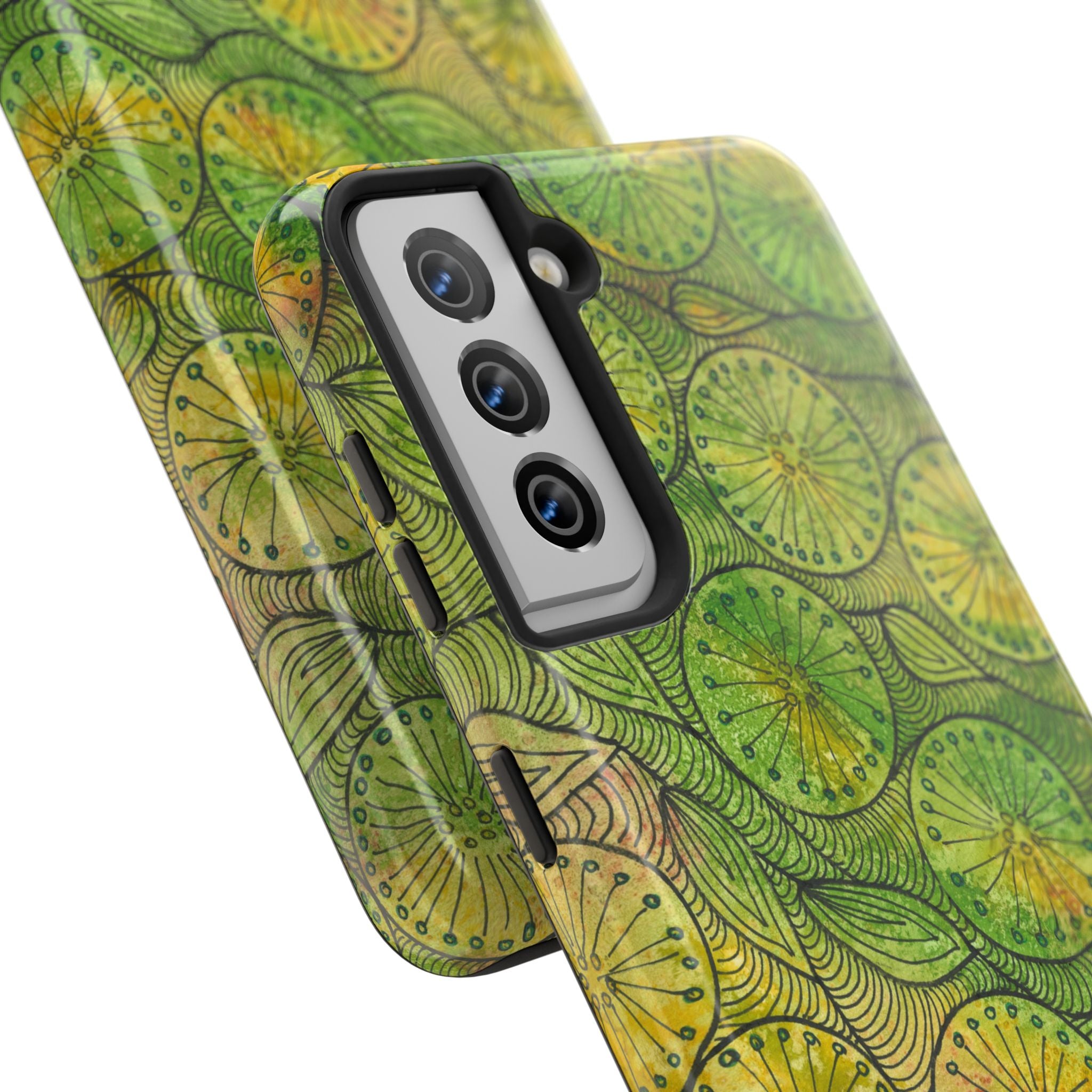 Tough Phone Case - All iPhones and Samsung Galaxys - Exciting Abstract Design #63 Margarita Mondays
