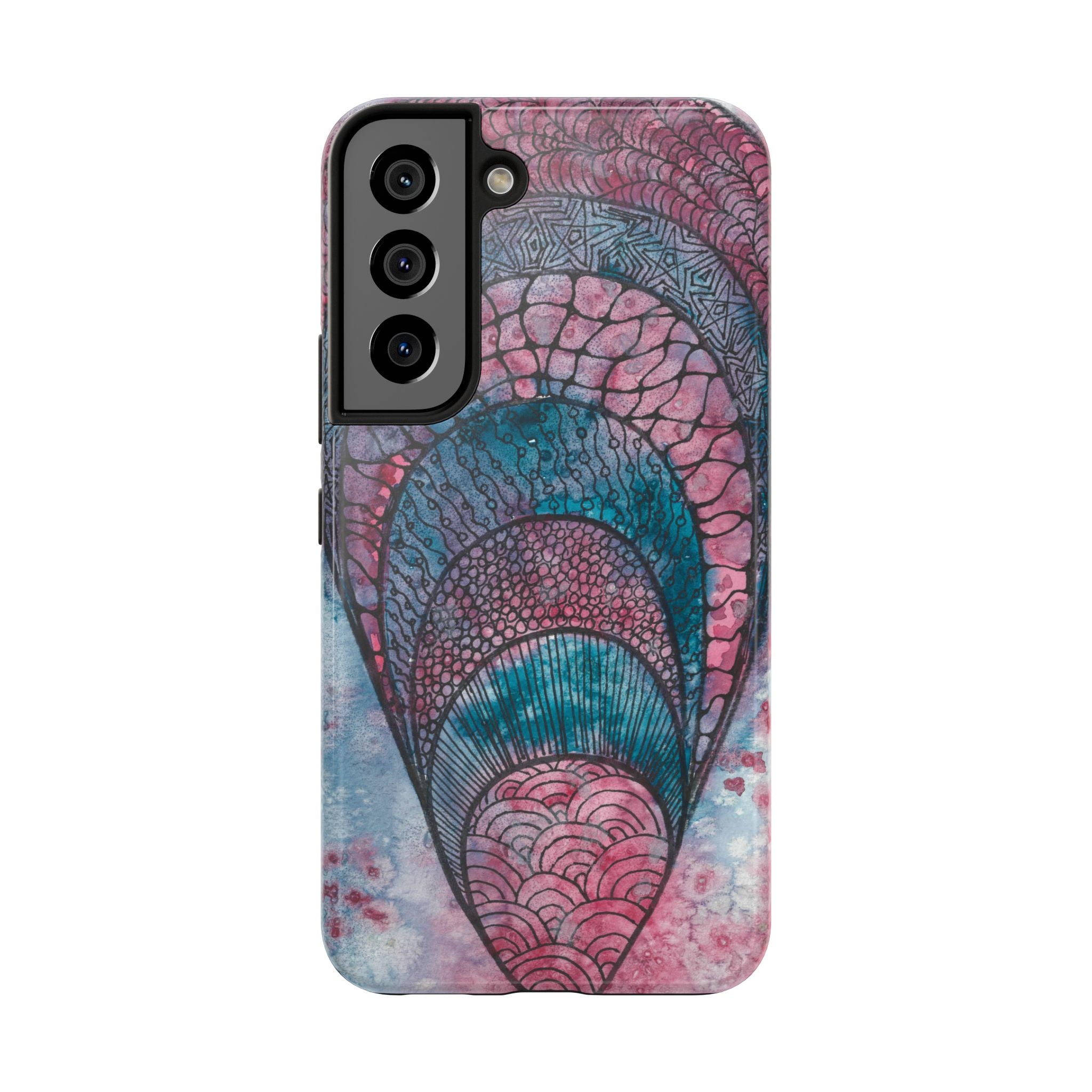 Tough Phone Case - All iPhones and Samsung Galaxys - Exciting Abstract Design #92 The Goddess Lives