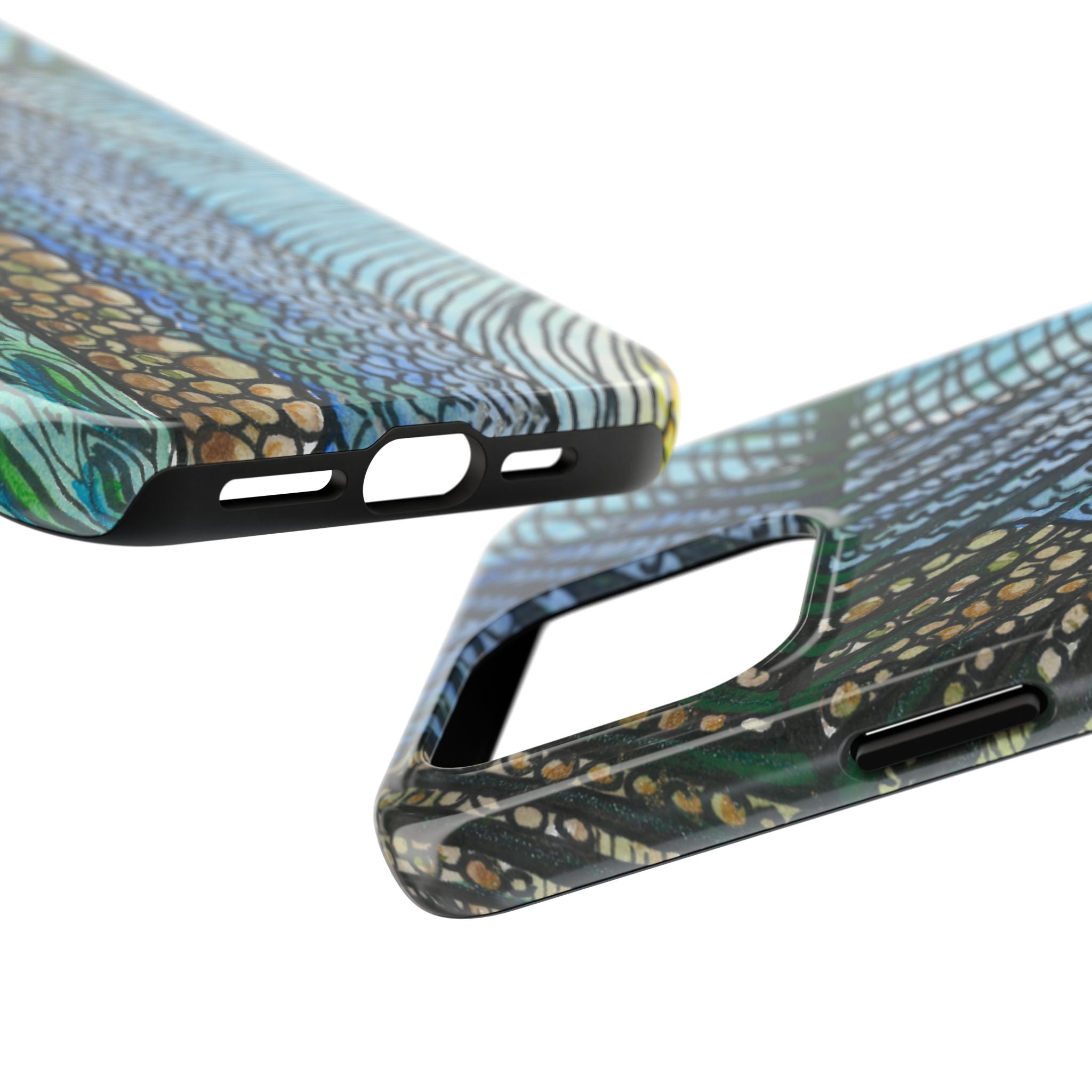 Tough Phone Case - All iPhones and Samsung Galaxys - Exciting Abstract Design #47 Cottesloe