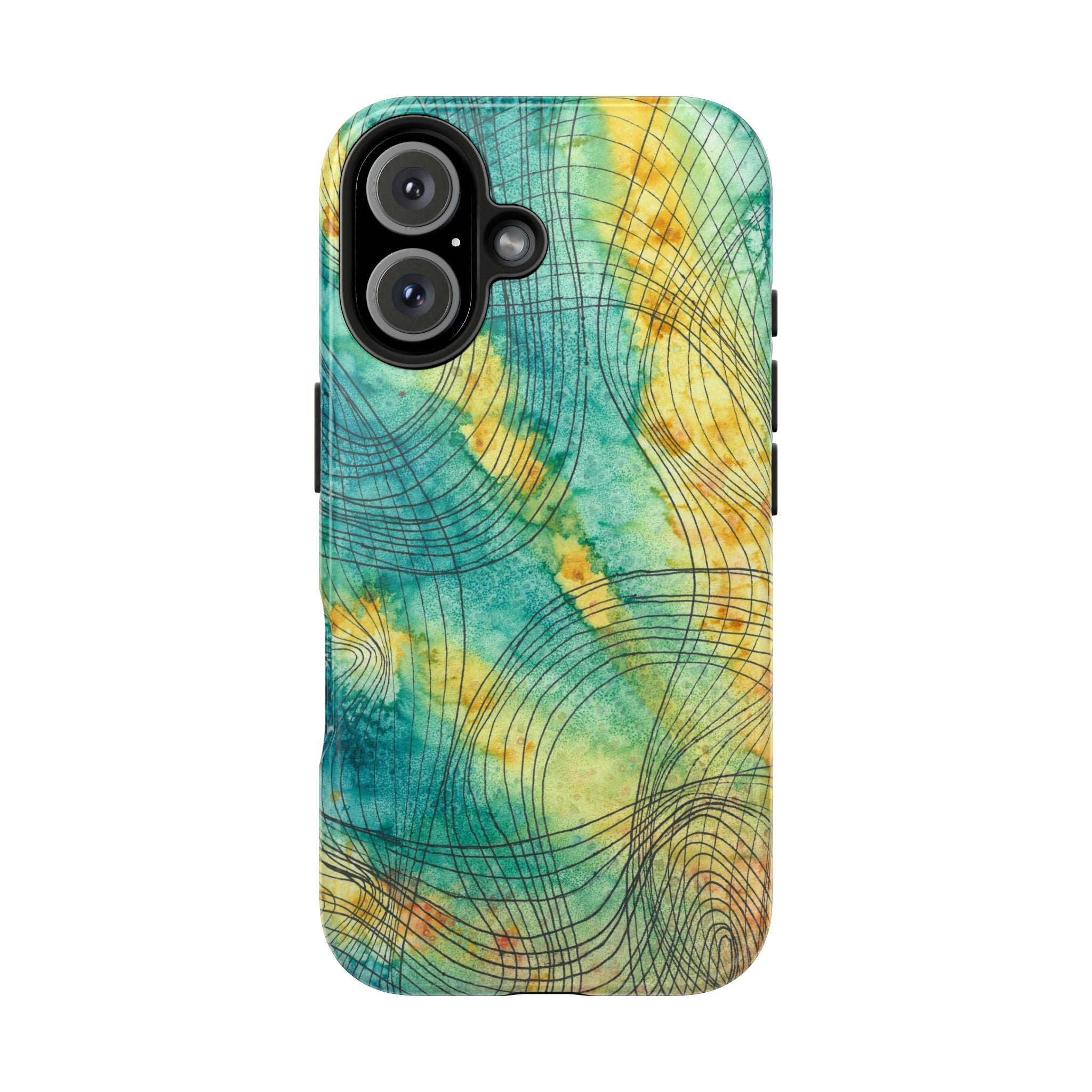 Tough Phone Case - All iPhones and Samsung Galaxys - Exciting Abstract Design #81 The Only Way Is Up