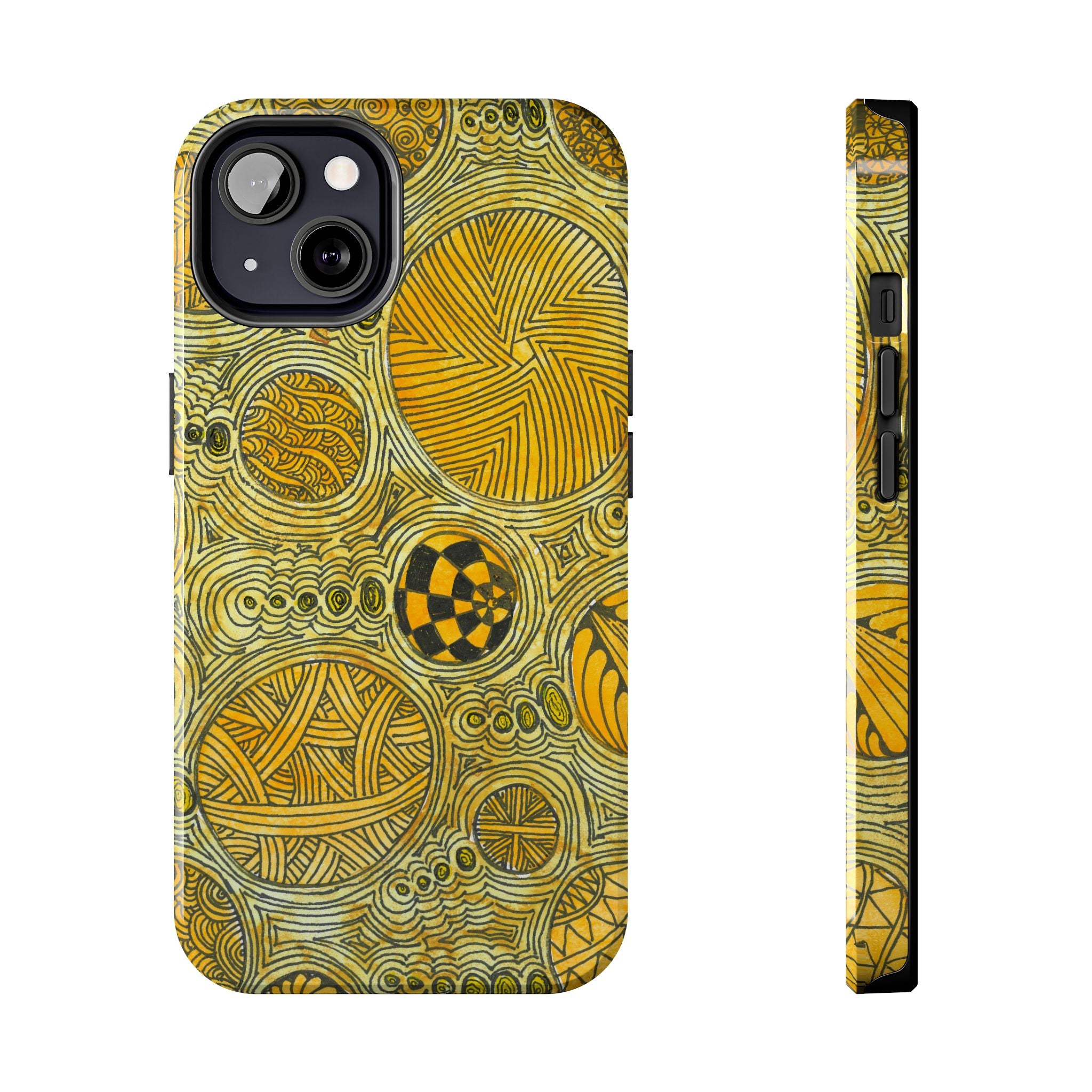 Tough Phone Case - All iPhones and Samsung Galaxys - Exciting Abstract Design #38 The Conversationalist