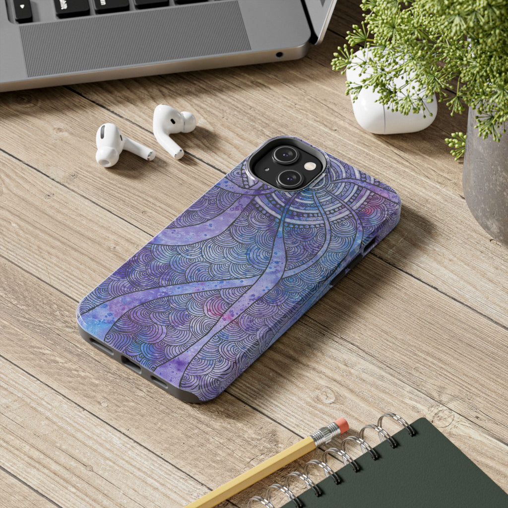 Tough Phone Case - All iPhones and Samsung Galaxys - Exciting Abstract Design #56 The Way Home