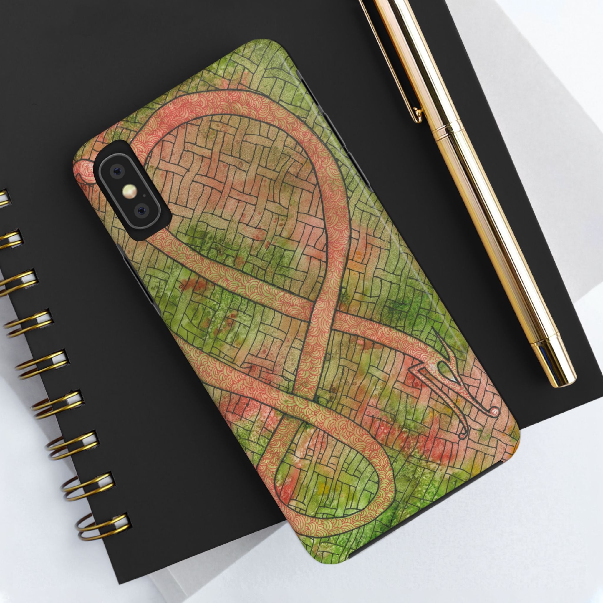 Tough Phone Case - All iPhones and Samsung Galaxys - Exciting Abstract Design #57 Celtic Flavours