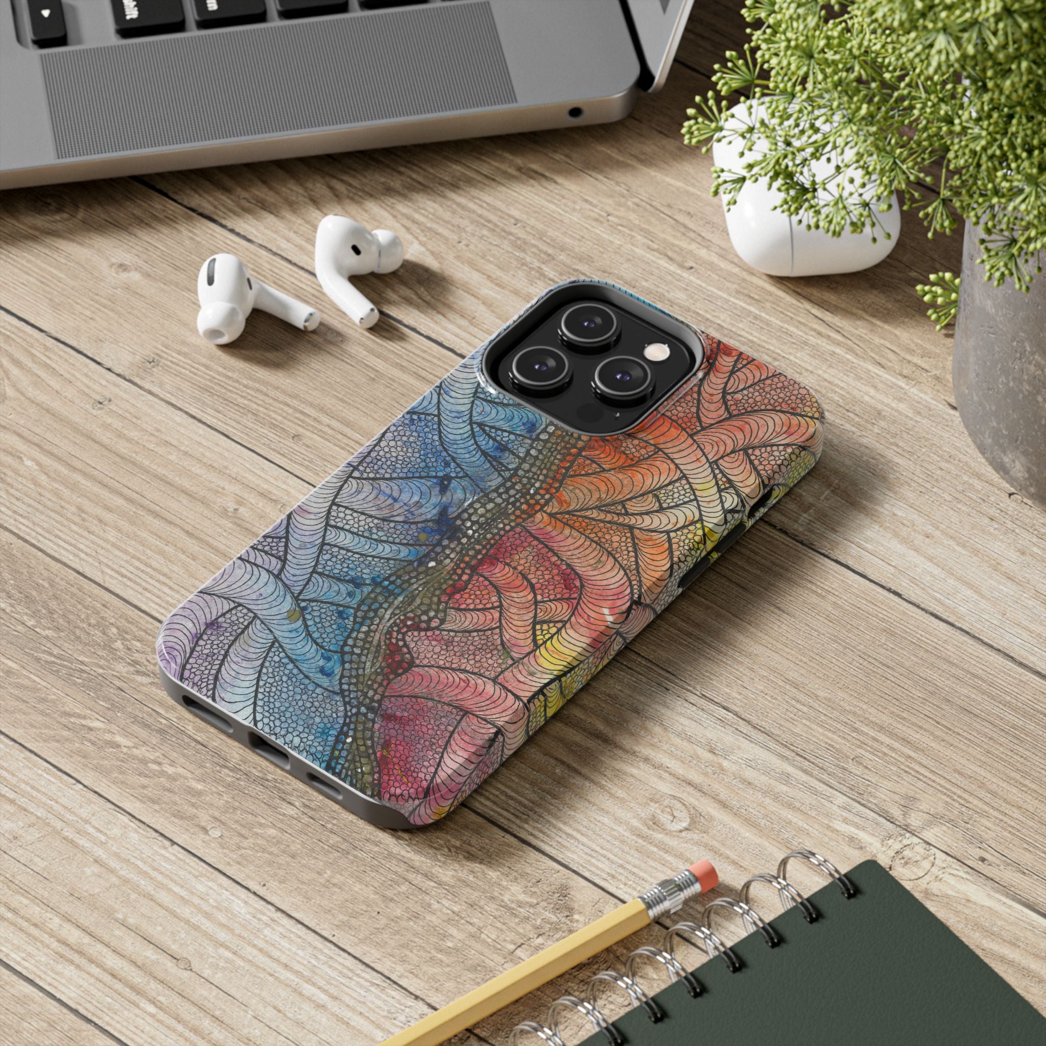 Tough Phone Case - All iPhones and Samsung Galaxys - Exciting Abstract Design #72 After The End