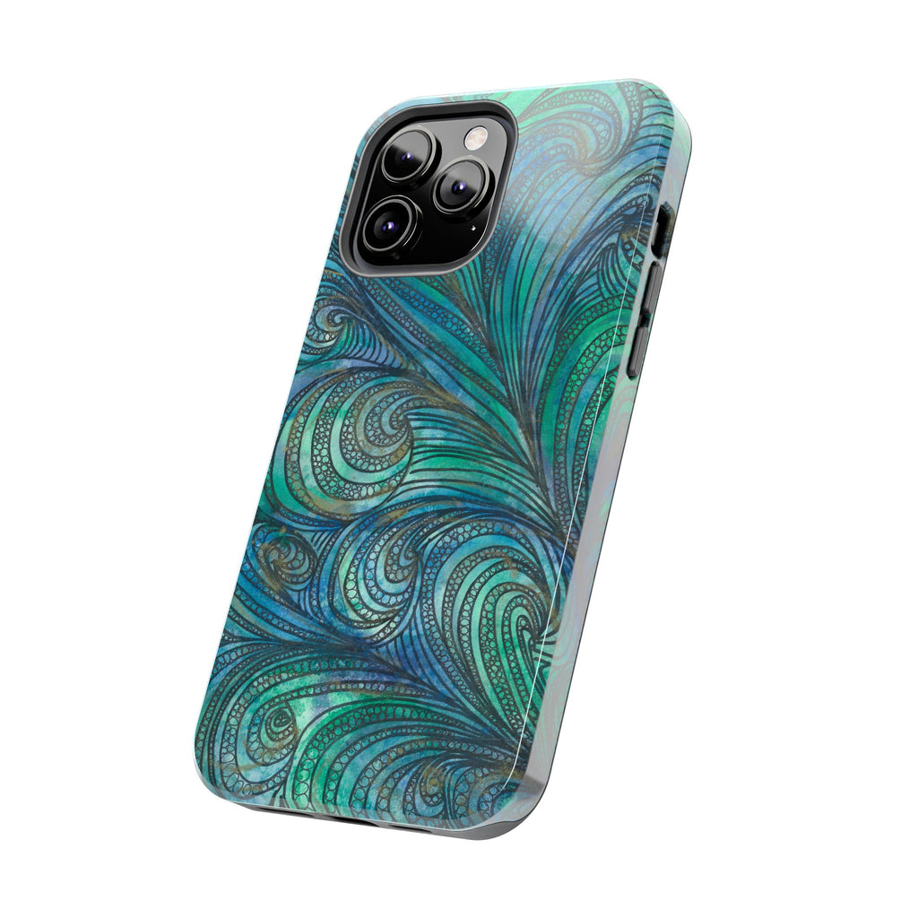Tough Phone Case - All iPhones and Samsung Galaxys - Exciting Abstract Design #71 Call Of The Sea