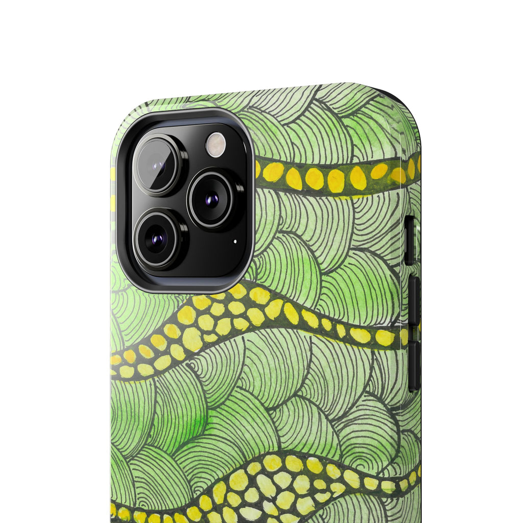 Tough Phone Case - All iPhones and Samsung Galaxys - Exciting Abstract Design #13 Watcha Thinking