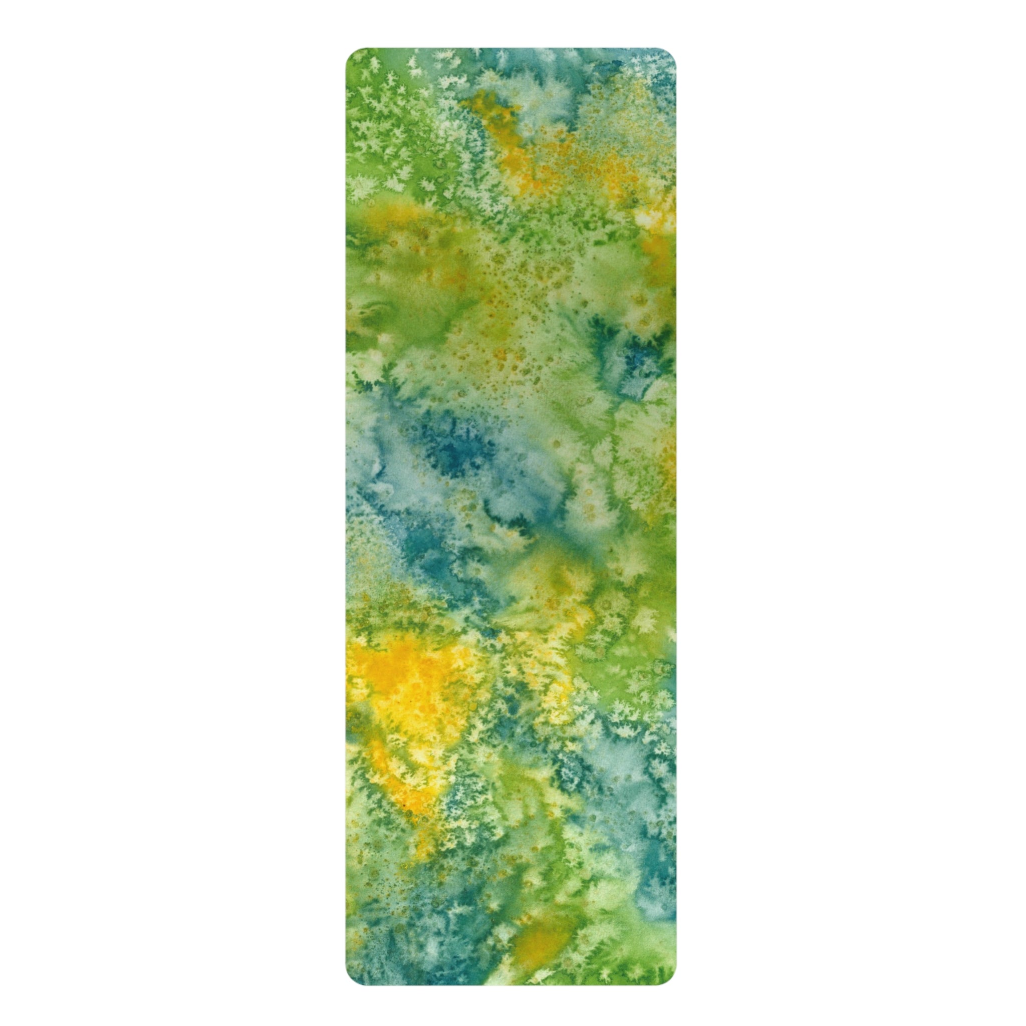 Yoga Mats and Gym Mats. Colourful Abstract Designs. Perfect for Home, Yoga or Gym Class, or a Special Gift #52 View From Above