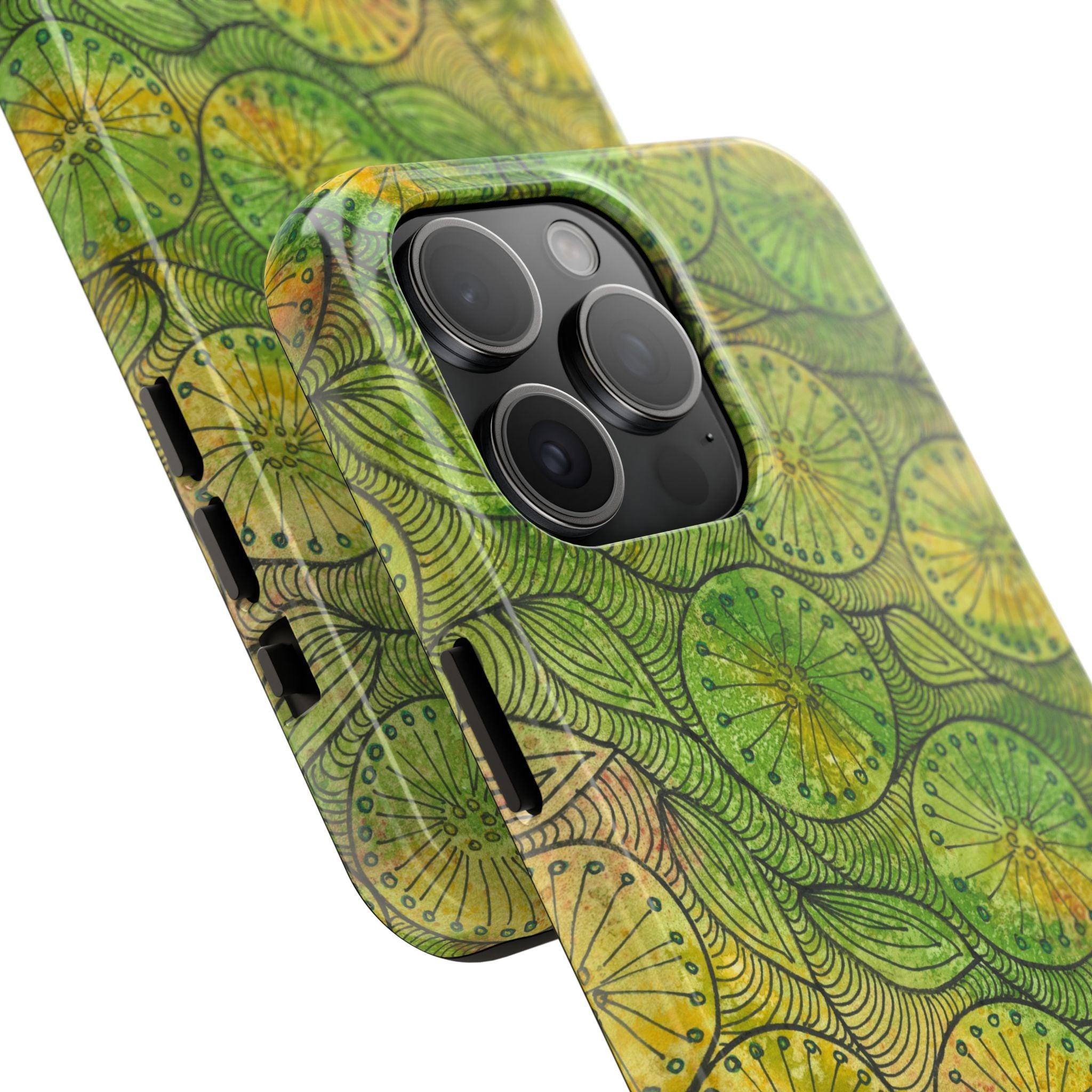 Tough Phone Case - All iPhones and Samsung Galaxys - Exciting Abstract Design #63 Margarita Mondays